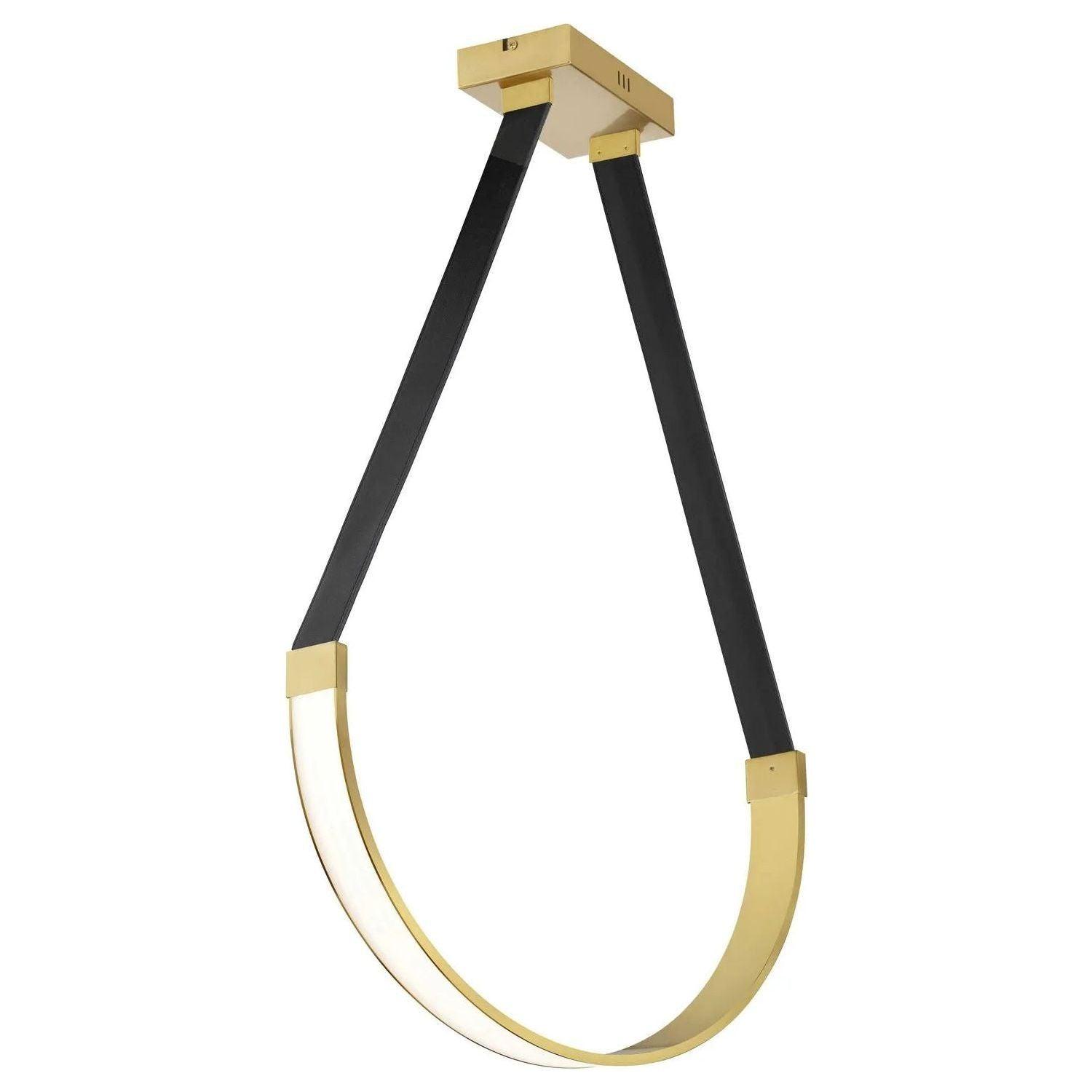 Dainolite - Regan LED Pendant - REG-241LEDP-AGB - Canada Light Shop