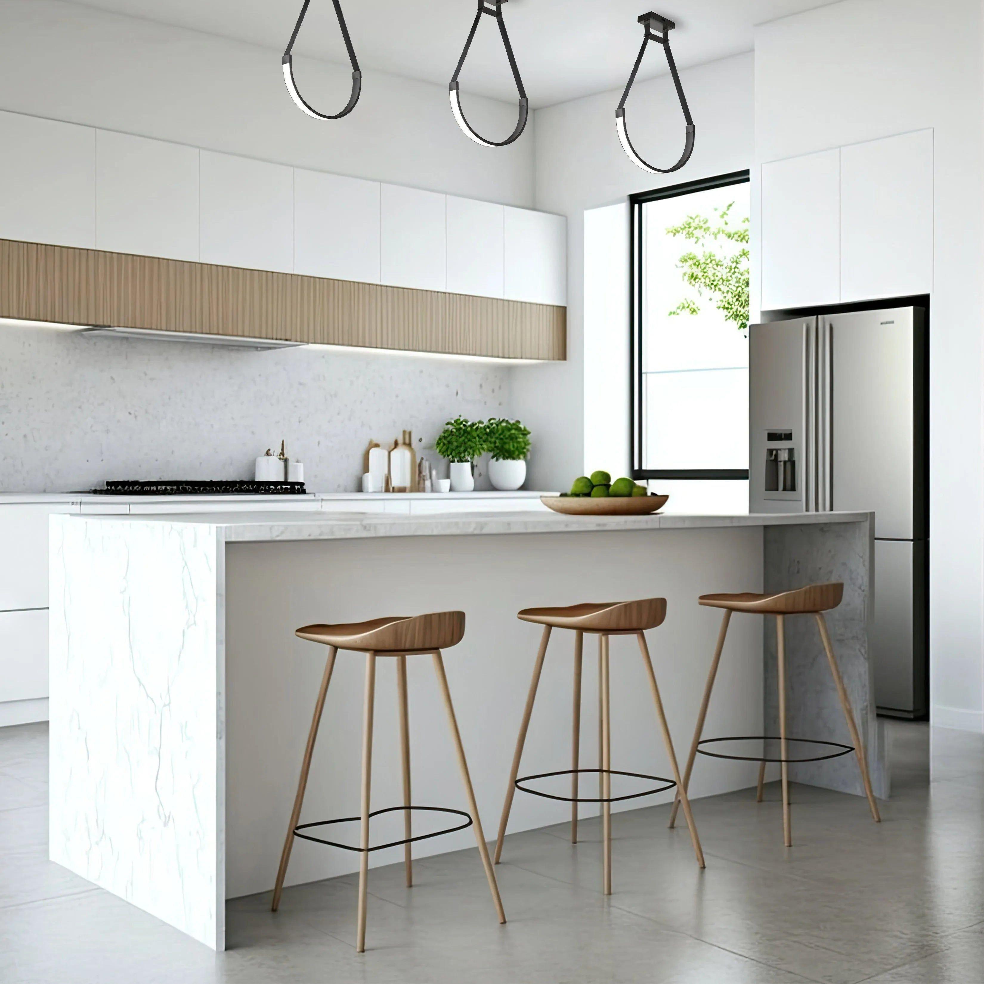 Dainolite - Regan LED Pendant - REG-241LEDP-AGB - Canada Light Shop