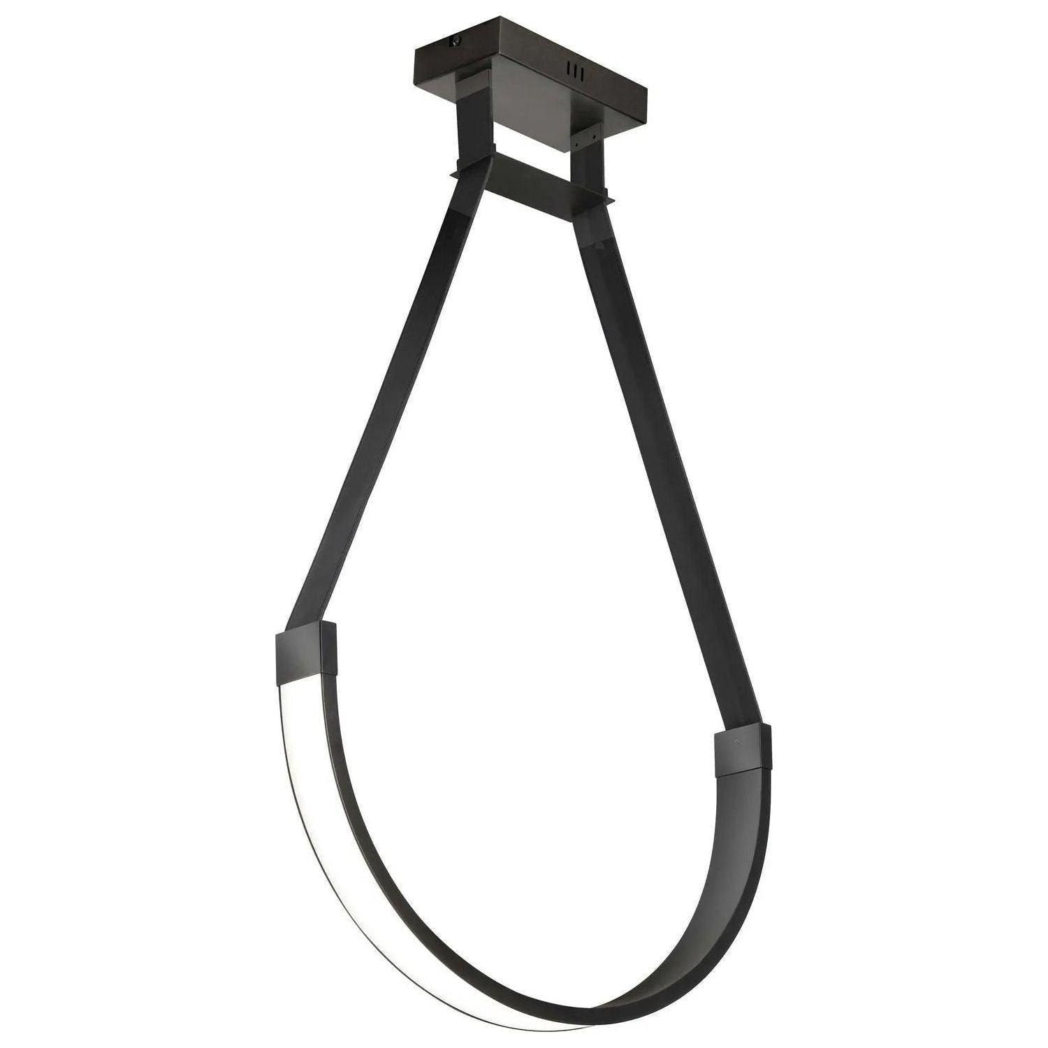 Dainolite - Regan LED Pendant - REG-241LEDP-MB - Canada Light Shop