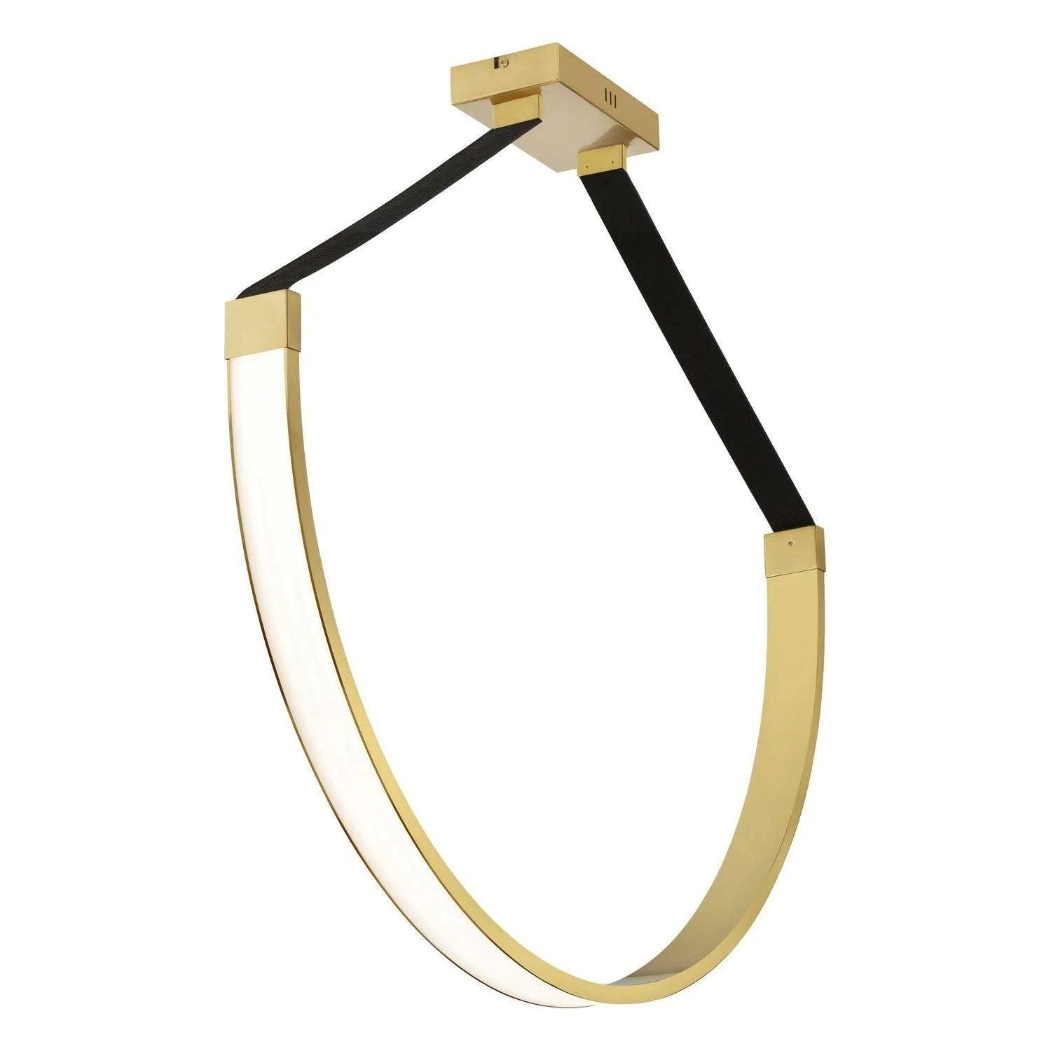 Dainolite - Regan LED Pendant - REG-401LEDP-AGB - Canada Light Shop