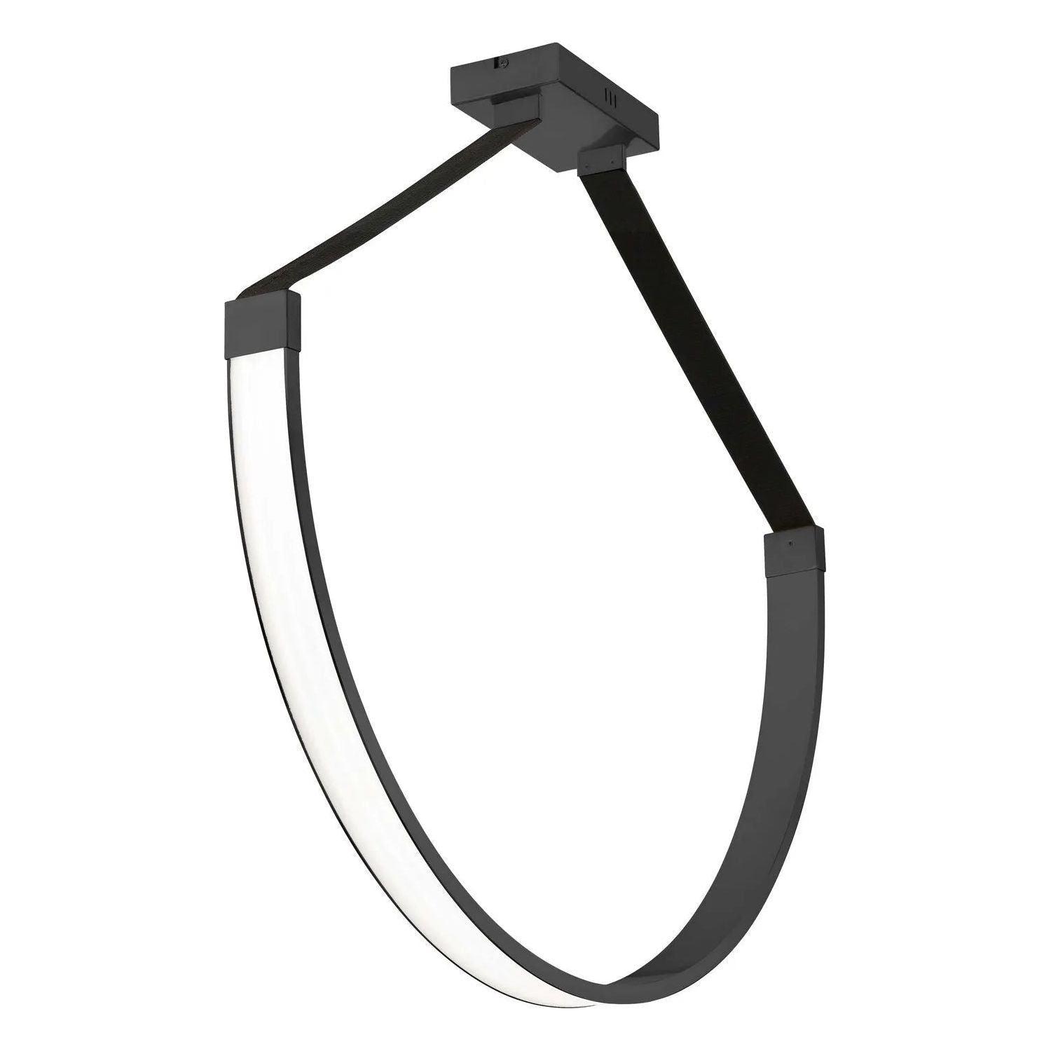 Dainolite - Regan LED Pendant - REG-401LEDP-MB - Canada Light Shop