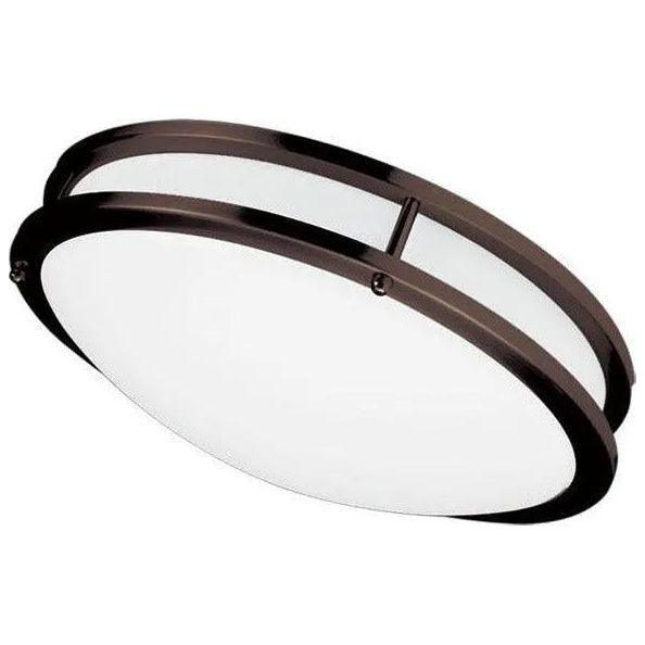 Dainolite - Signature LED Flush Mount - CFLED-C1218-BZ - Canada Light Shop