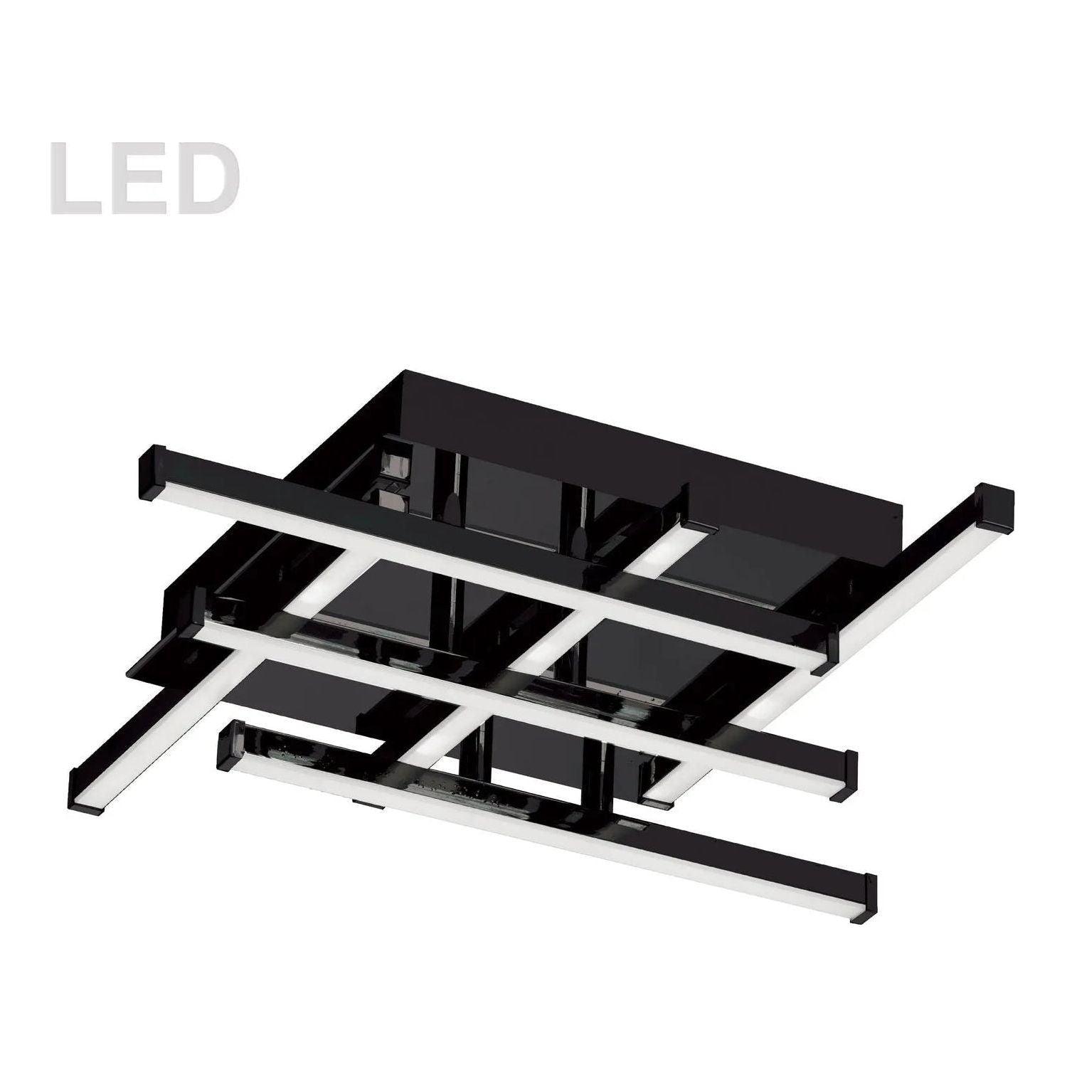 Dainolite - Summit LED Flush Mount - SUM-1414FH-MB - Canada Light Shop