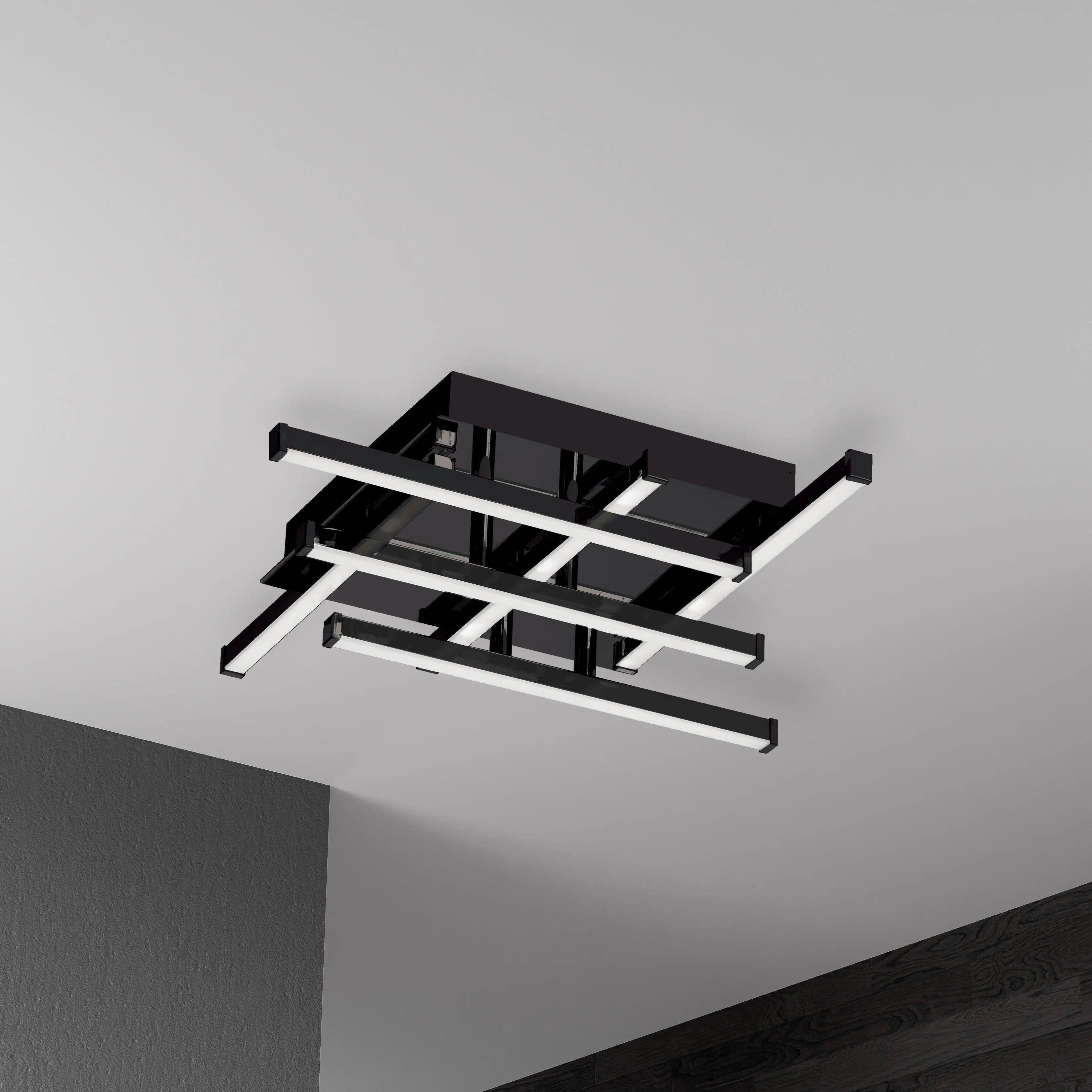 Dainolite - Summit LED Flush Mount - SUM-1414FH-MB - Canada Light Shop