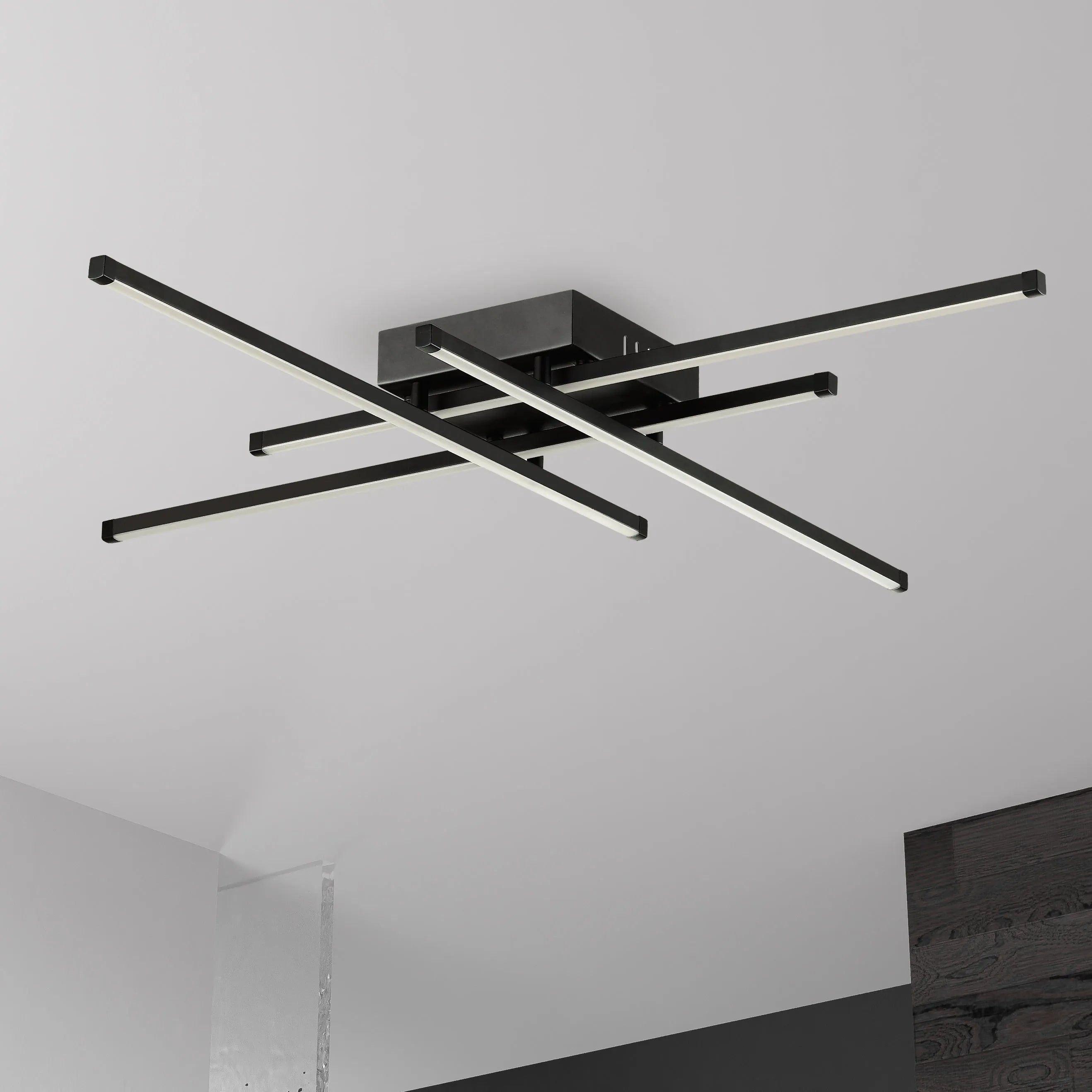 Dainolite - Summit LED Small Square Flush Mount - SUM-3223LEDFH-MB - Canada Light Shop