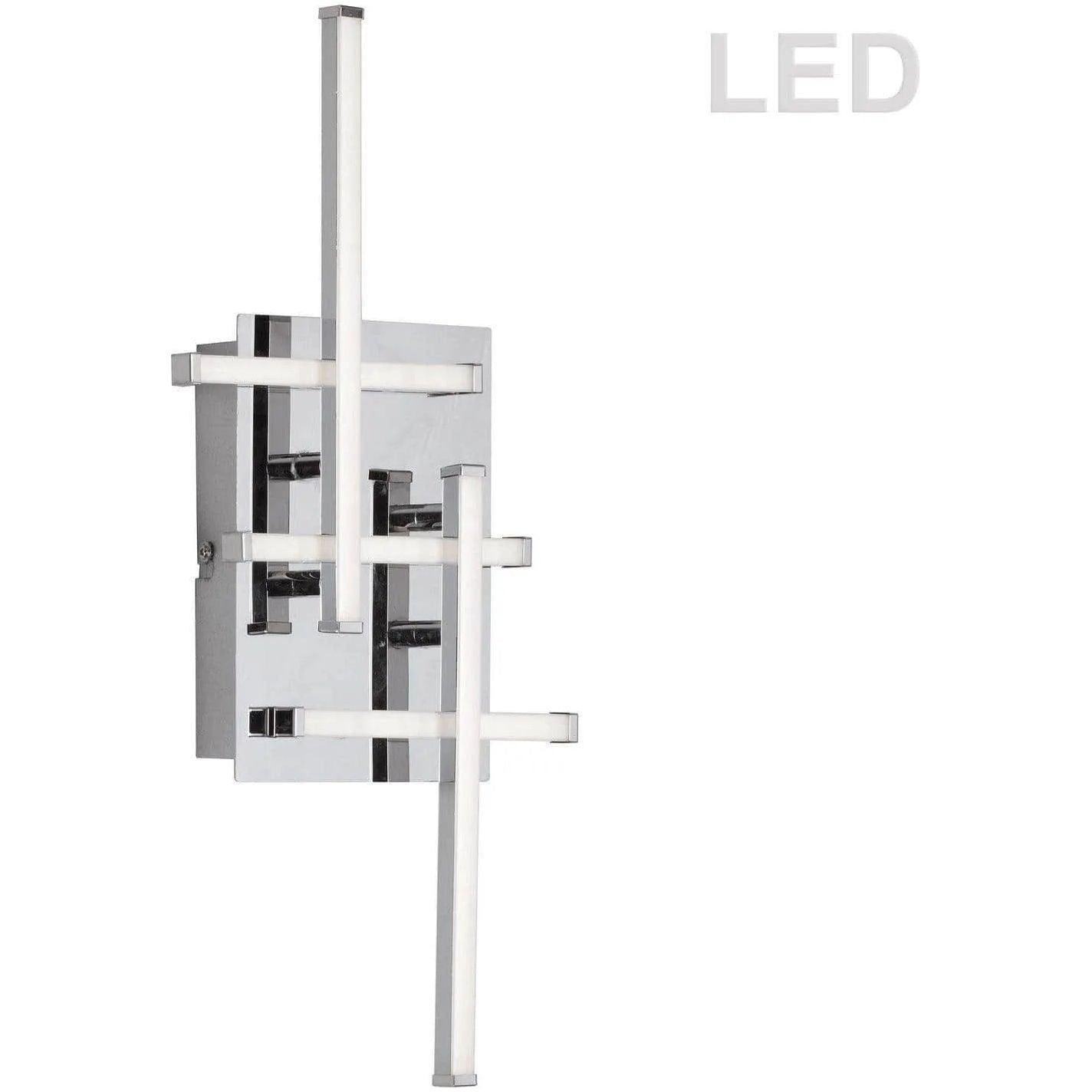 Dainolite - Summit LED Wall Sconce - SUM-188W-PC - Canada Light Shop