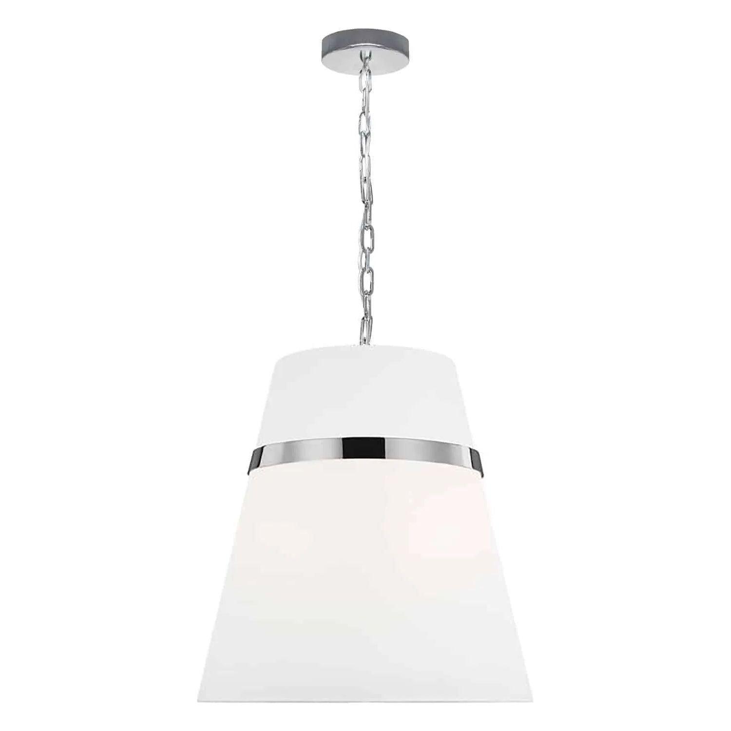 Dainolite - Symphony-Pendant - SYM-183P-PC-WH - Canada Light Shop