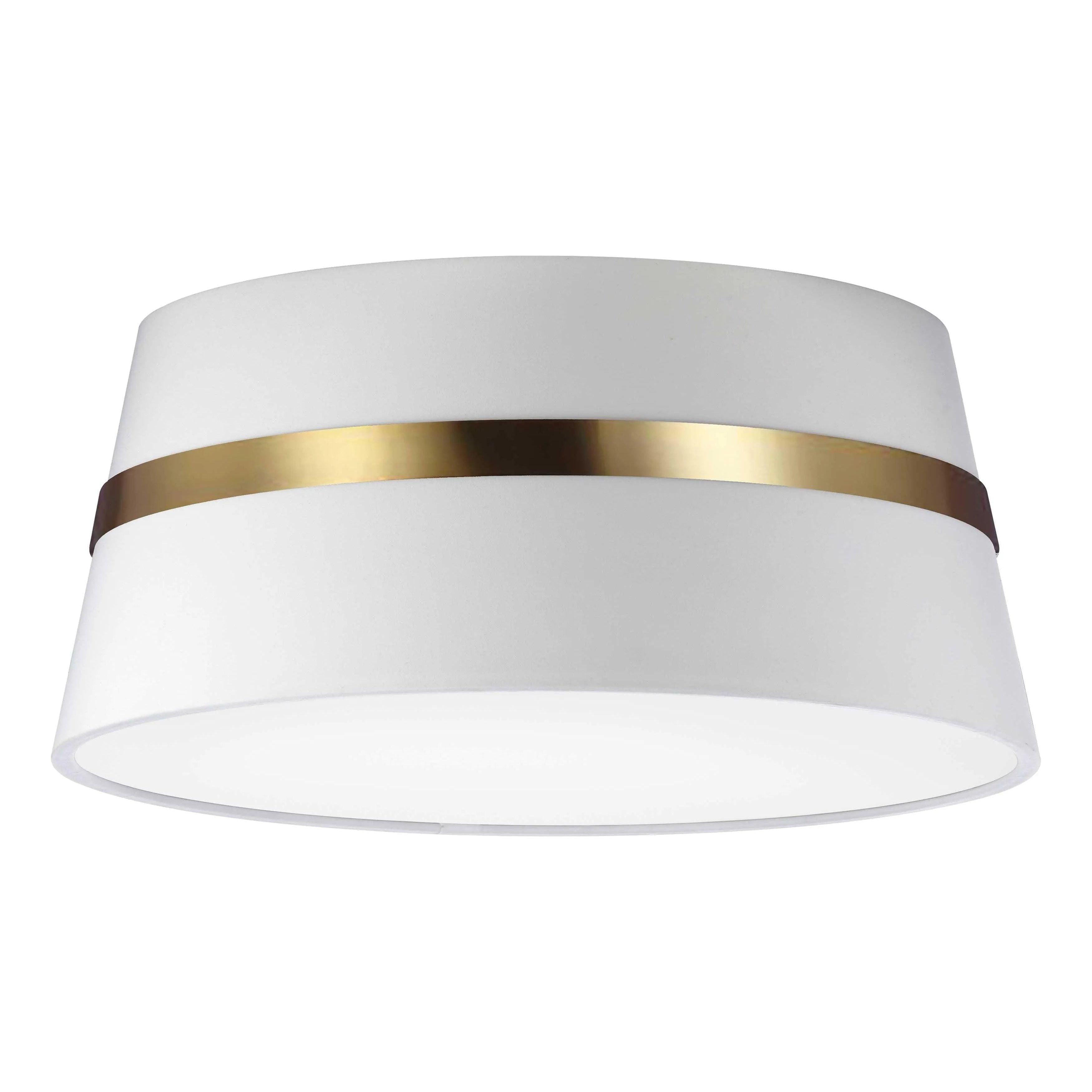 Dainolite - Symphony-Semi-Flush-Mount - SYM-153SF-AGB-WH - Canada Light Shop