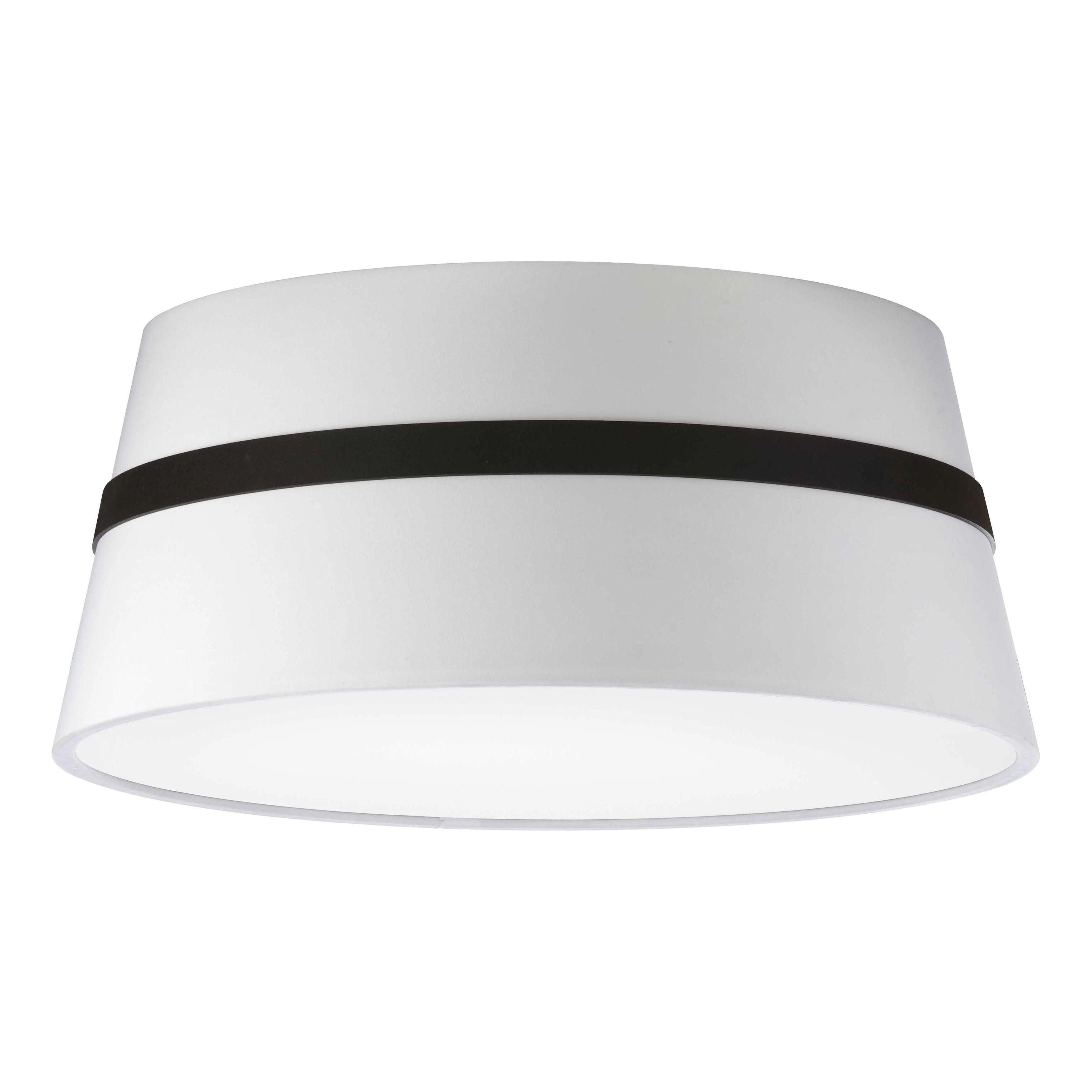 Dainolite - Symphony-Semi-Flush-Mount - SYM-153SF-MB-WH - Canada Light Shop
