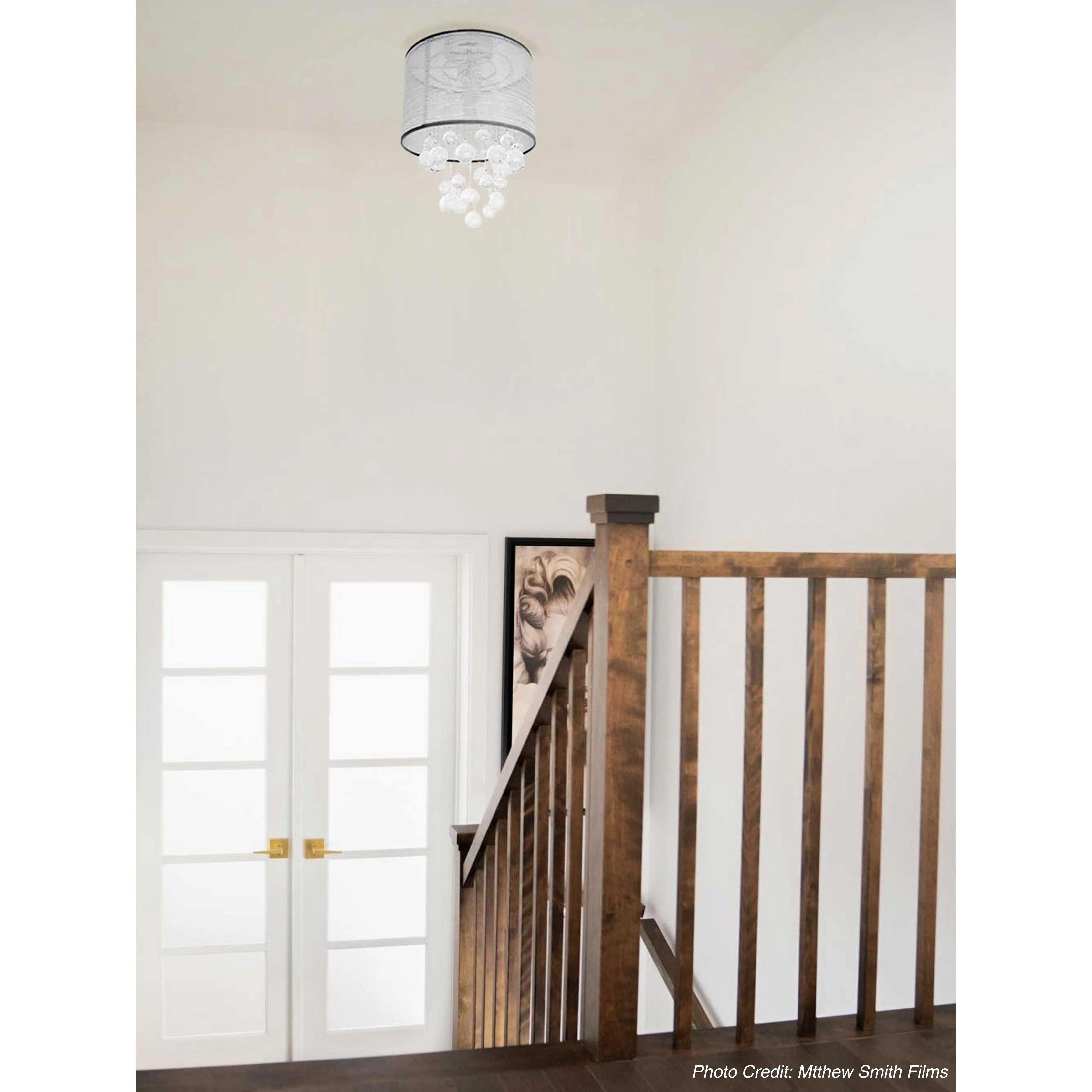 Dainolite - Tahnee Flush Mount - TAH-122FH-PC - Canada Light Shop