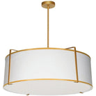 Dainolite - Trapazoid Pendant - TRA-244P-GLD-WH - Canada Light Shop