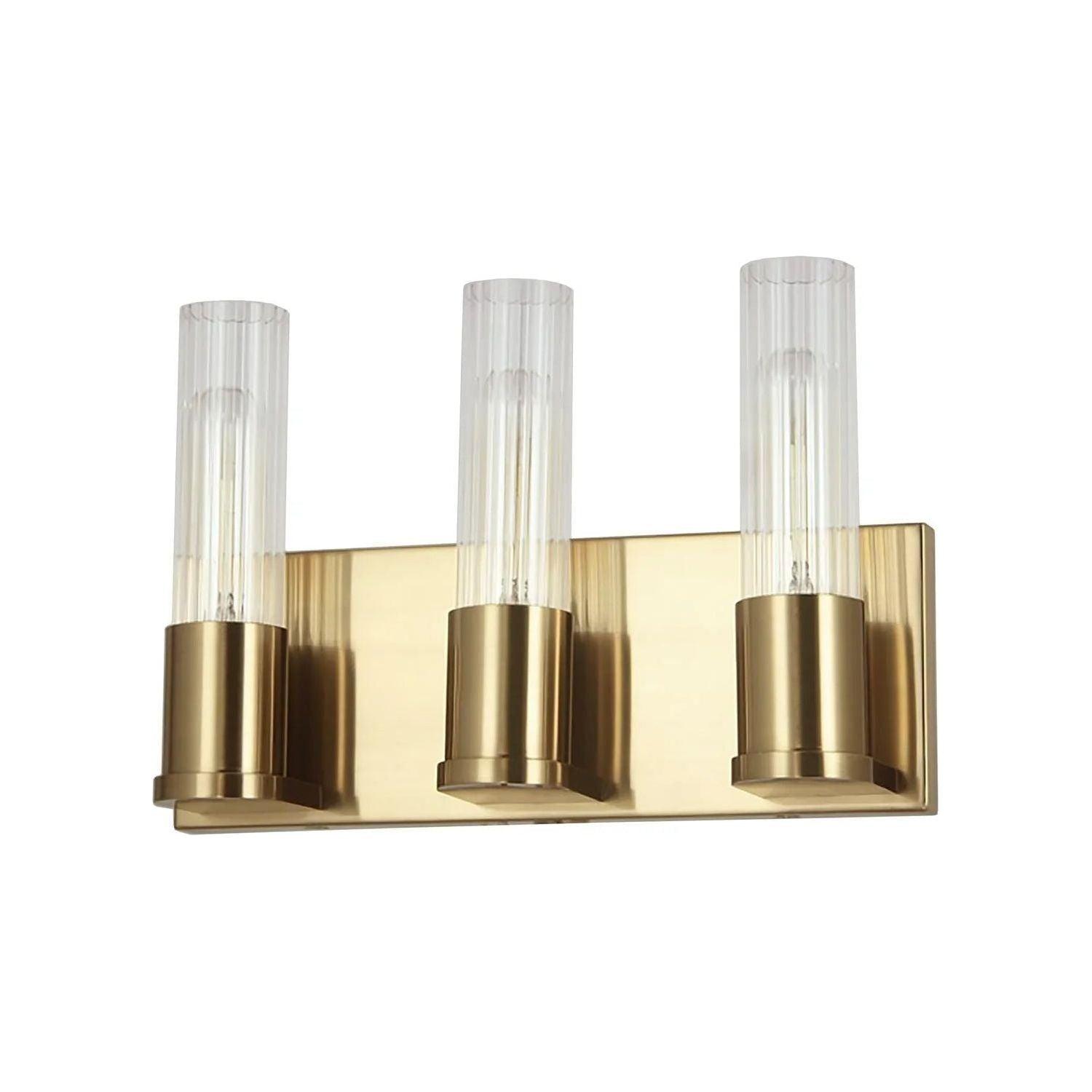 Dainolite - Tube Vanity - TBE-123W-AGB - Canada Light Shop