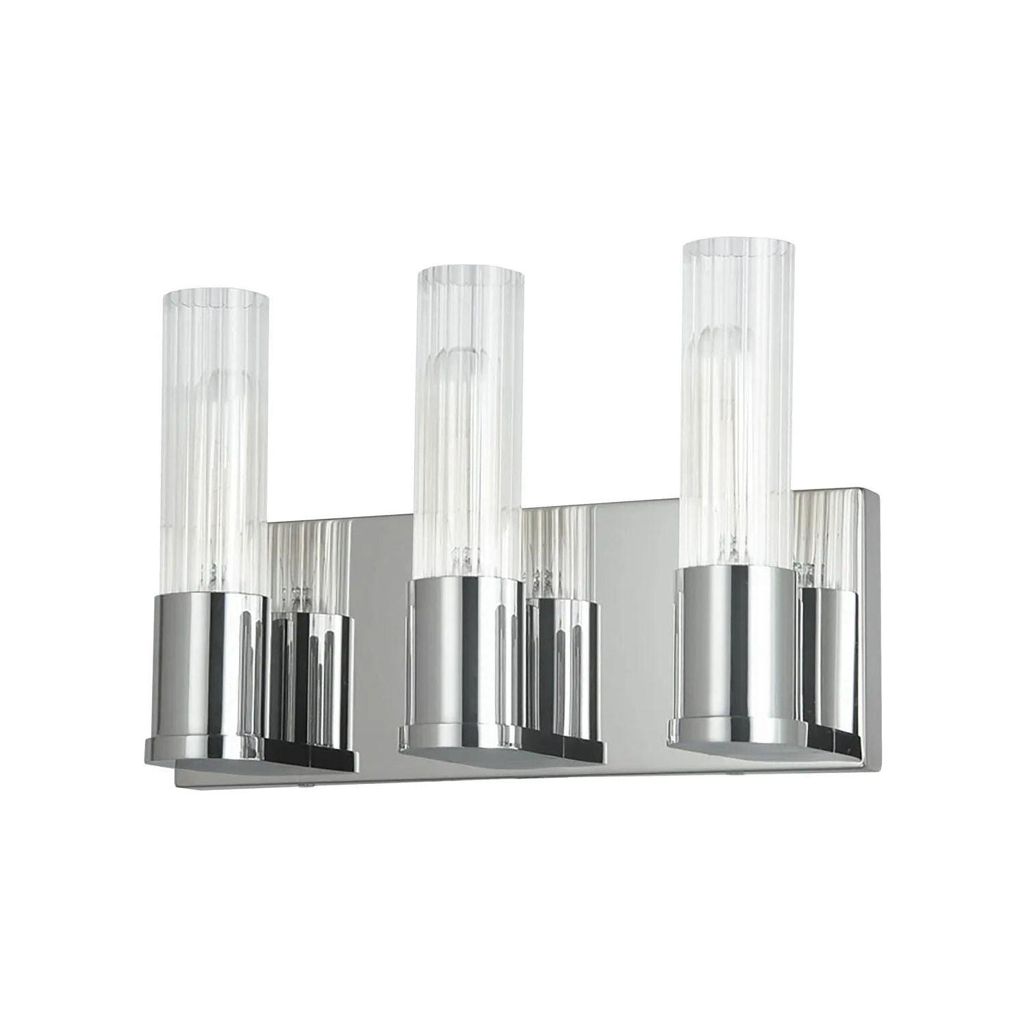 Dainolite - Tube Vanity - TBE-123W-PC - Canada Light Shop