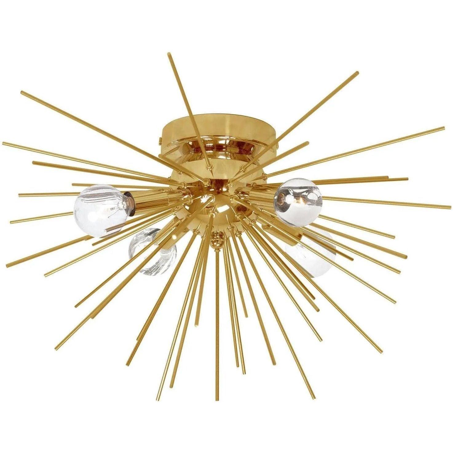 Dainolite - Vega Flush Mount - VEG-184FH-GLD-VB - Canada Light Shop