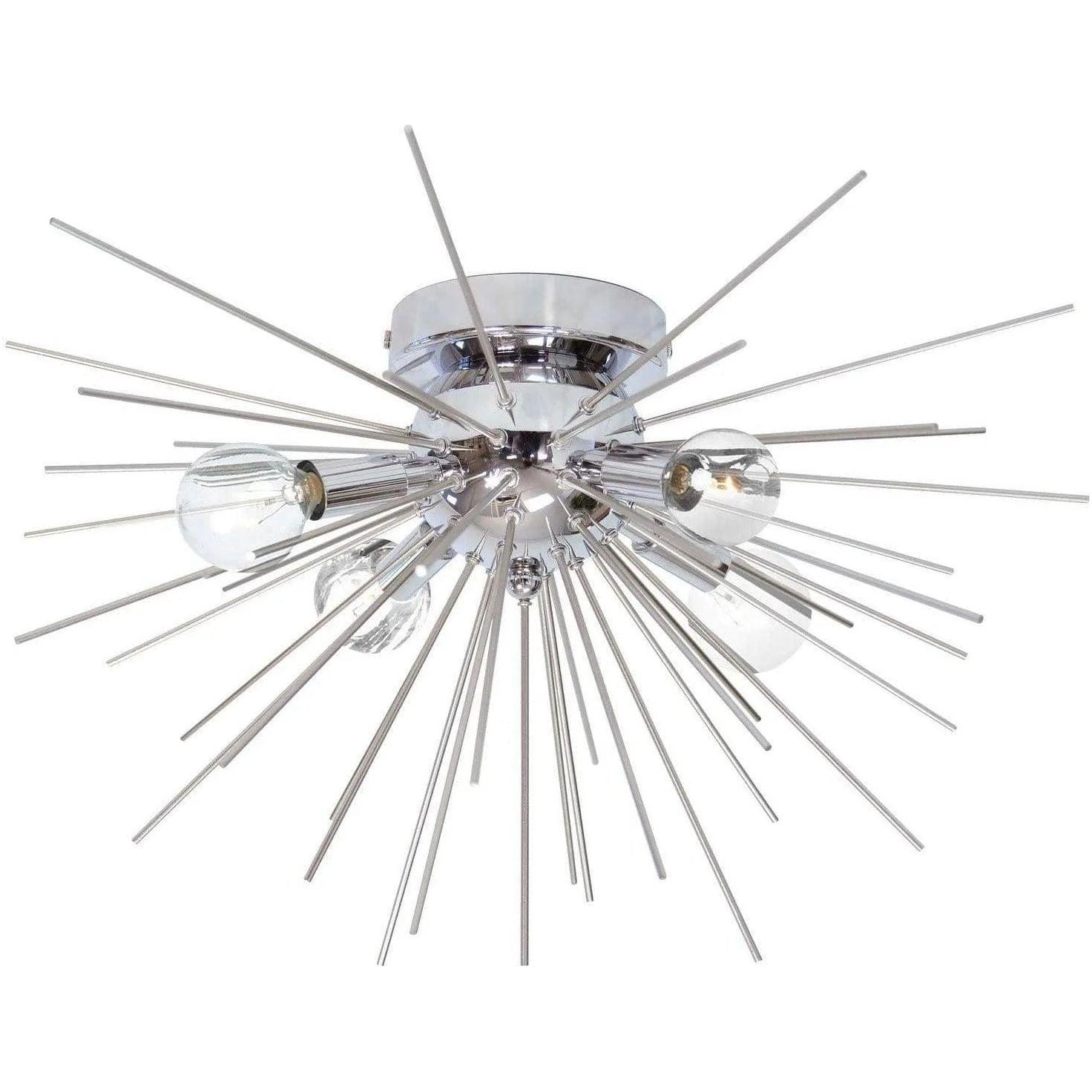 Dainolite - Vega Flush Mount - VEG-184FH-SV-PC - Canada Light Shop