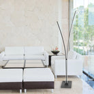 Dainolite - Vincent LED Floor Lamp - VIN-6536LEDF-MB - Canada Light Shop
