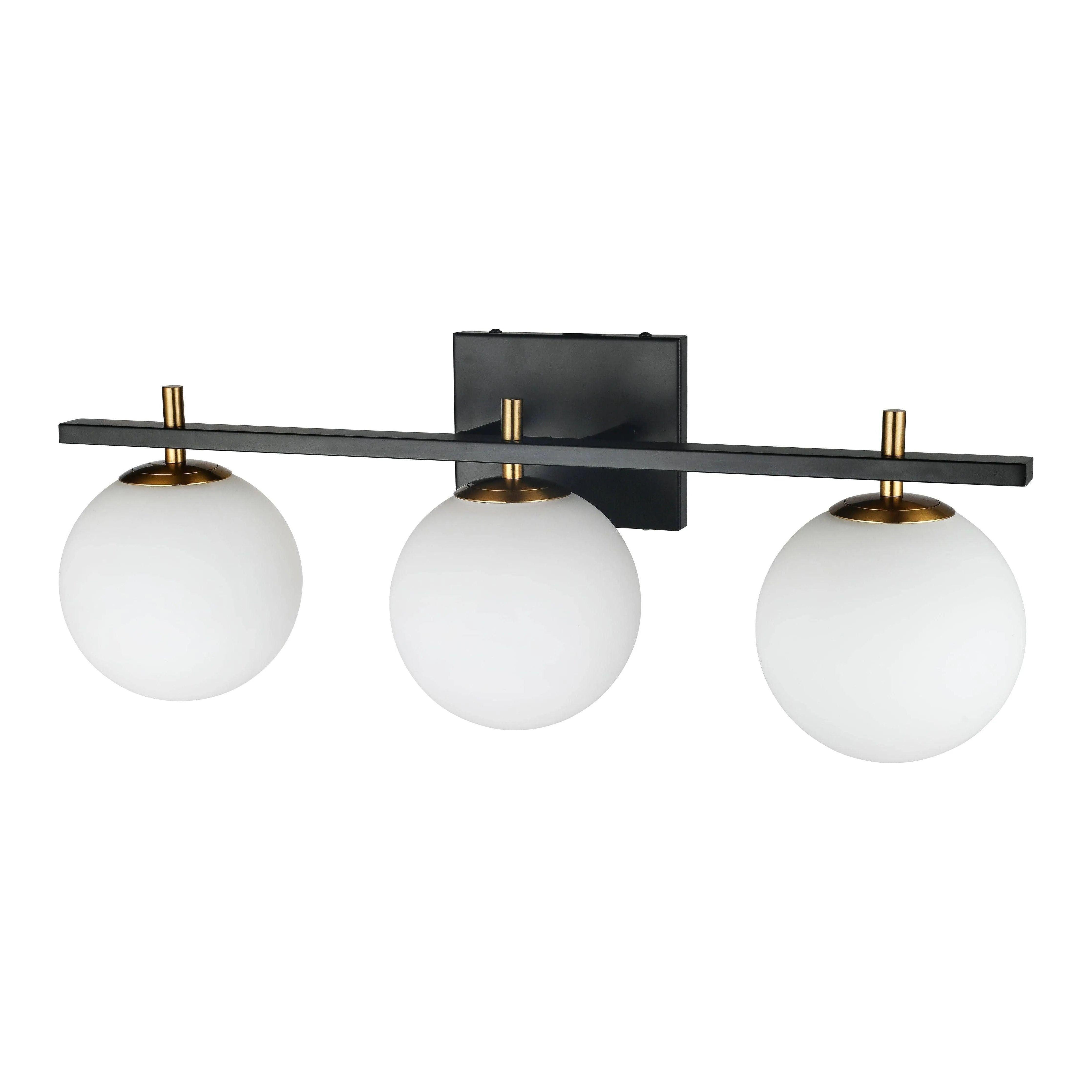 Dainolite - Vivaldi Vanity - VAD-233W-MB-AGB - Canada Light Shop