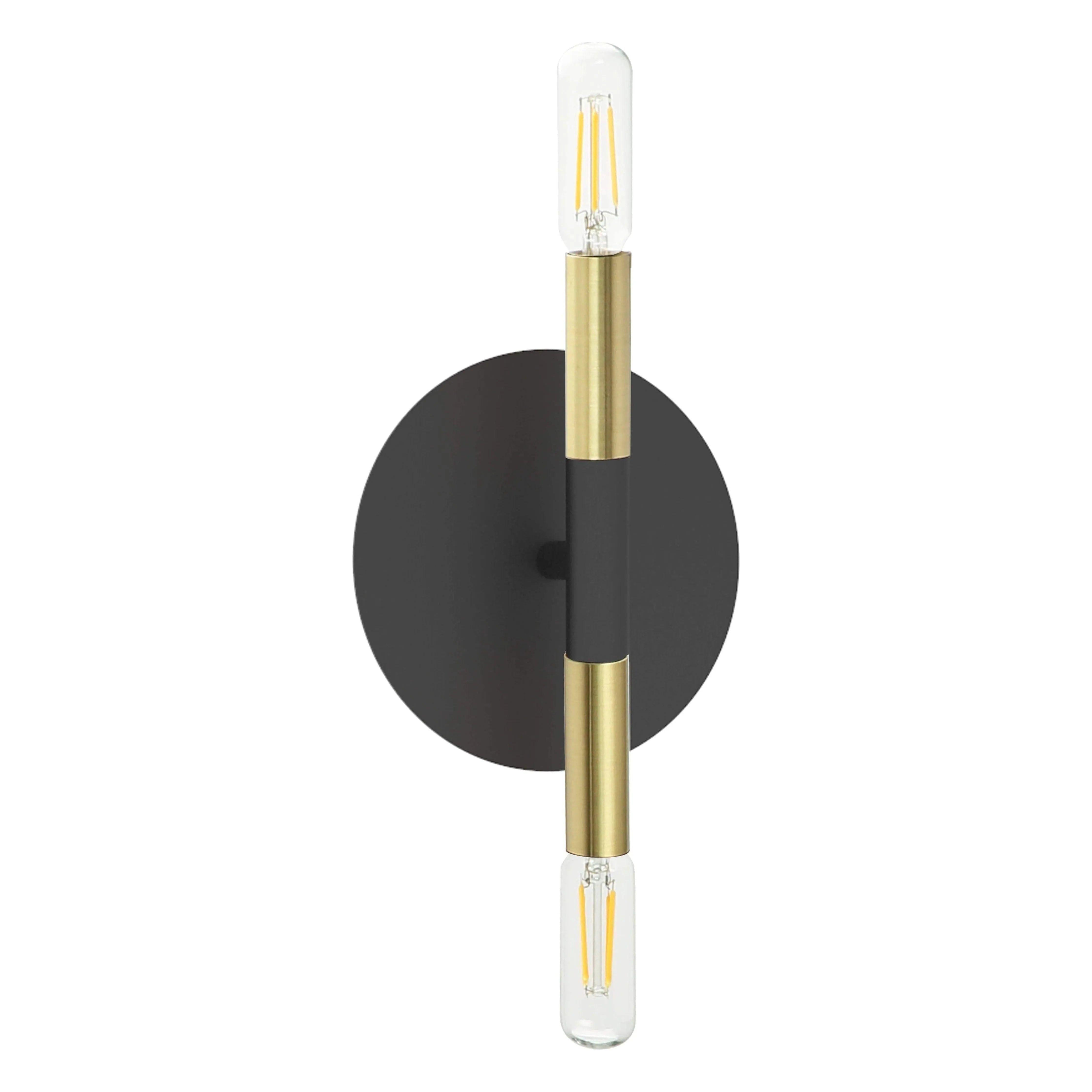 Dainolite - Wand 2-Light Wall Sconce - WAN-132W-MB-AGB - Canada Light Shop