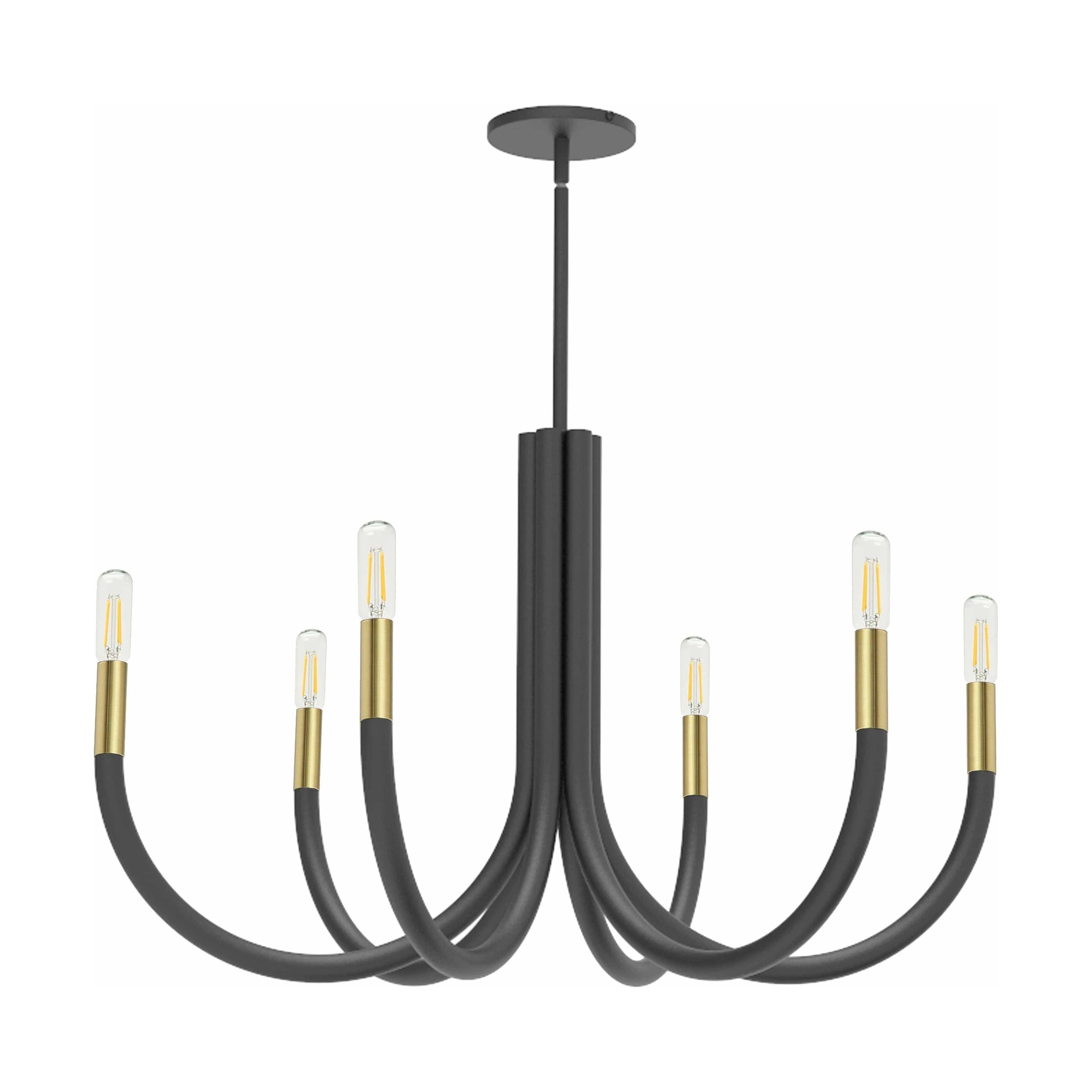 Dainolite - Wand Chandelier - WAN-286C-MB-AGB - Canada Light Shop
