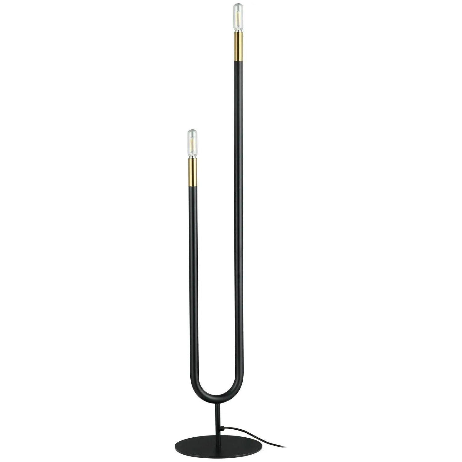 Dainolite - Wand Floor Lamp - WAN-602F-MB-AGB - Canada Light Shop