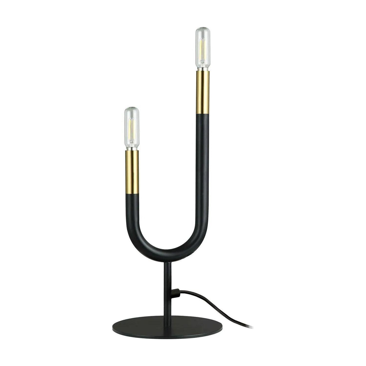 Dainolite - Wand Table Lamp - WAN-172T-MB-AGB - Canada Light Shop
