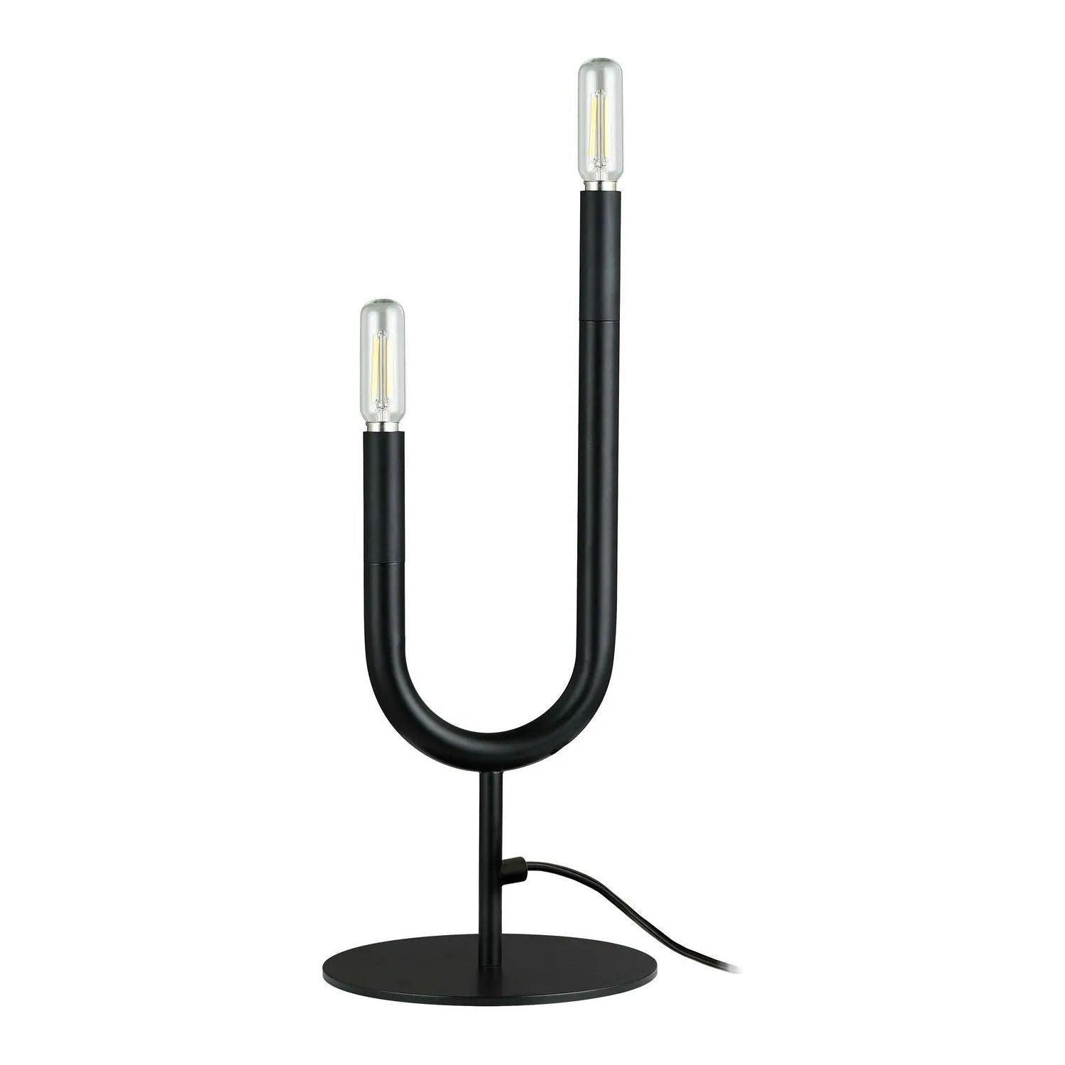 Dainolite - Wand Table Lamp - WAN-172T-MB - Canada Light Shop