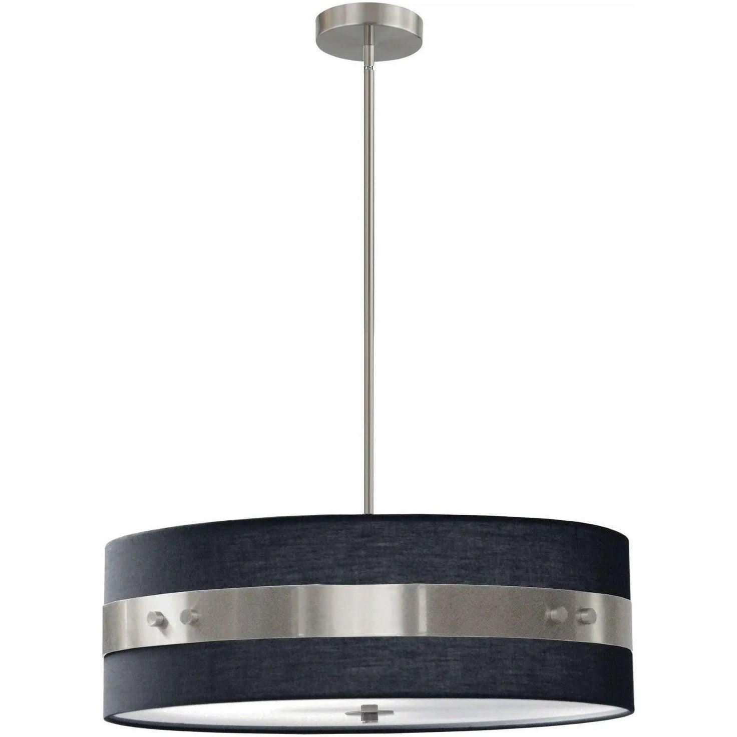 Dainolite - Willshire Pendant - WIL-224P-SC-BK - Canada Light Shop