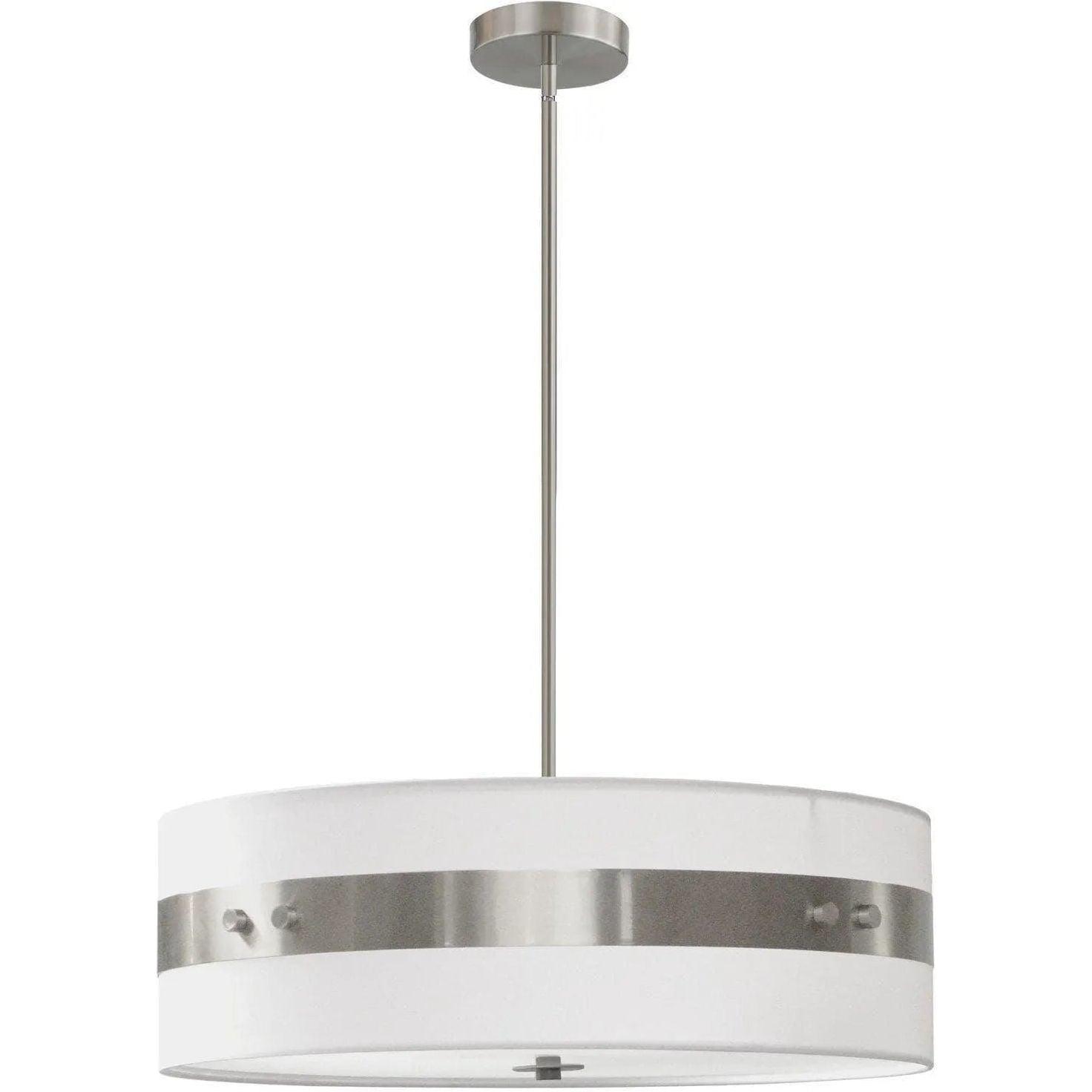 Dainolite - Willshire Pendant - WIL-224P-SC-WH - Canada Light Shop