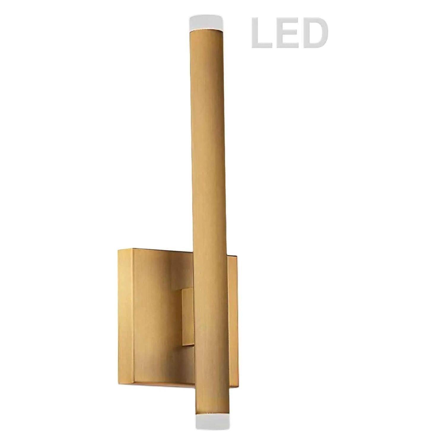 Dainolite - Wilson LED Wall Sconce - WLS-1410LEDW-AGB - Canada Light Shop