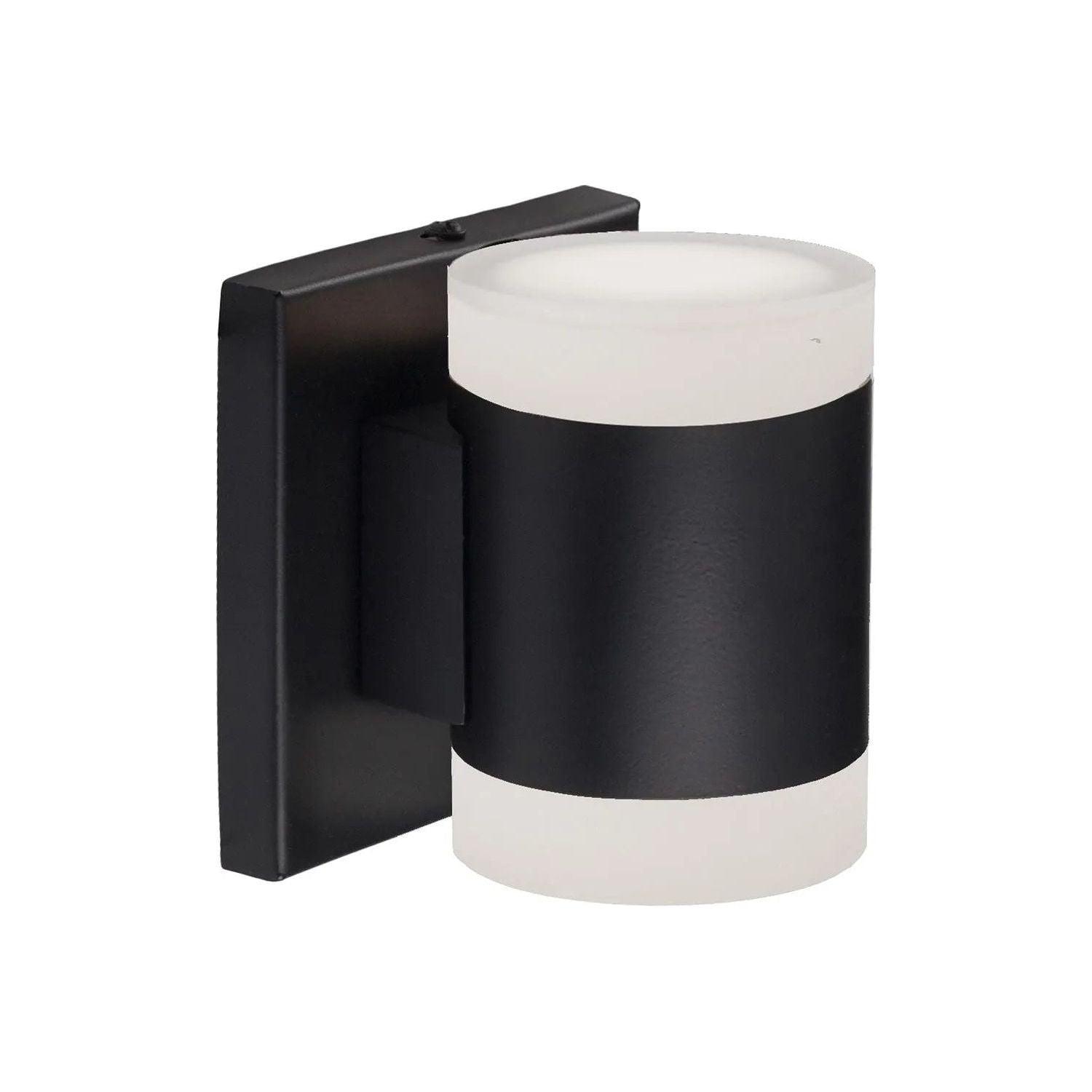 Dainolite - Wilson Round LED Wall Sconce - WLS-514LEDW-MB - Canada Light Shop