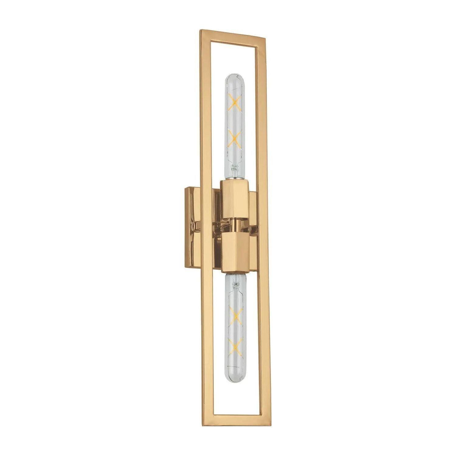 Dainolite - Wisteria Wall Sconce - WTS-222W-AGB - Canada Light Shop