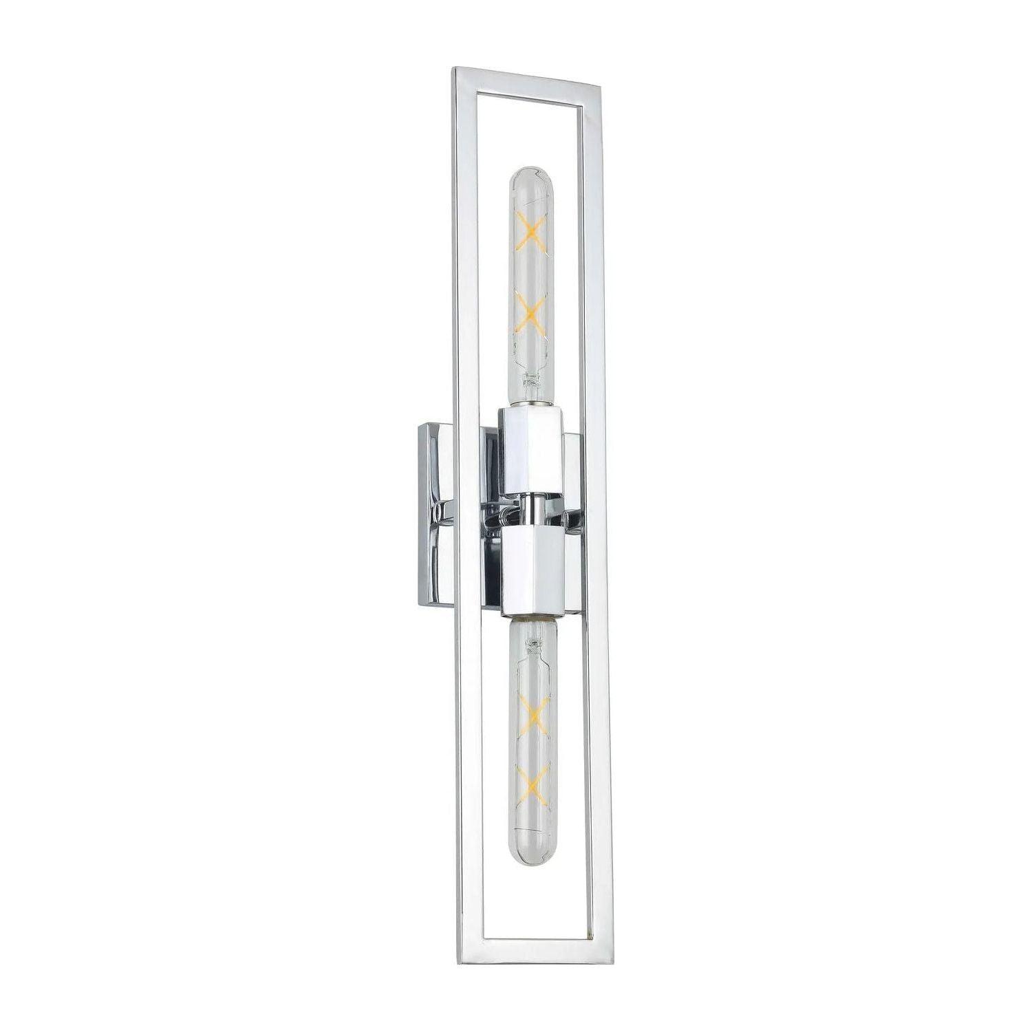 Dainolite - Wisteria Wall Sconce - WTS-222W-PC - Canada Light Shop