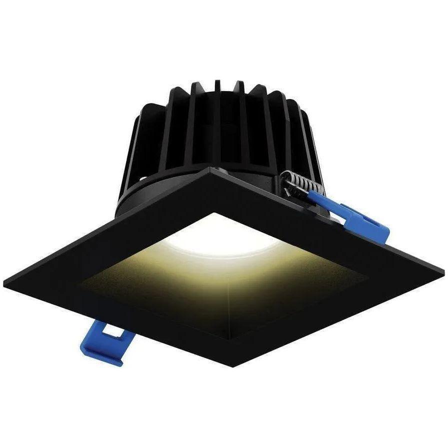 DALS Lighting - 4" Square Regressed Recessed Light - RGR4SQ-CC-BK - Canada Light Shop