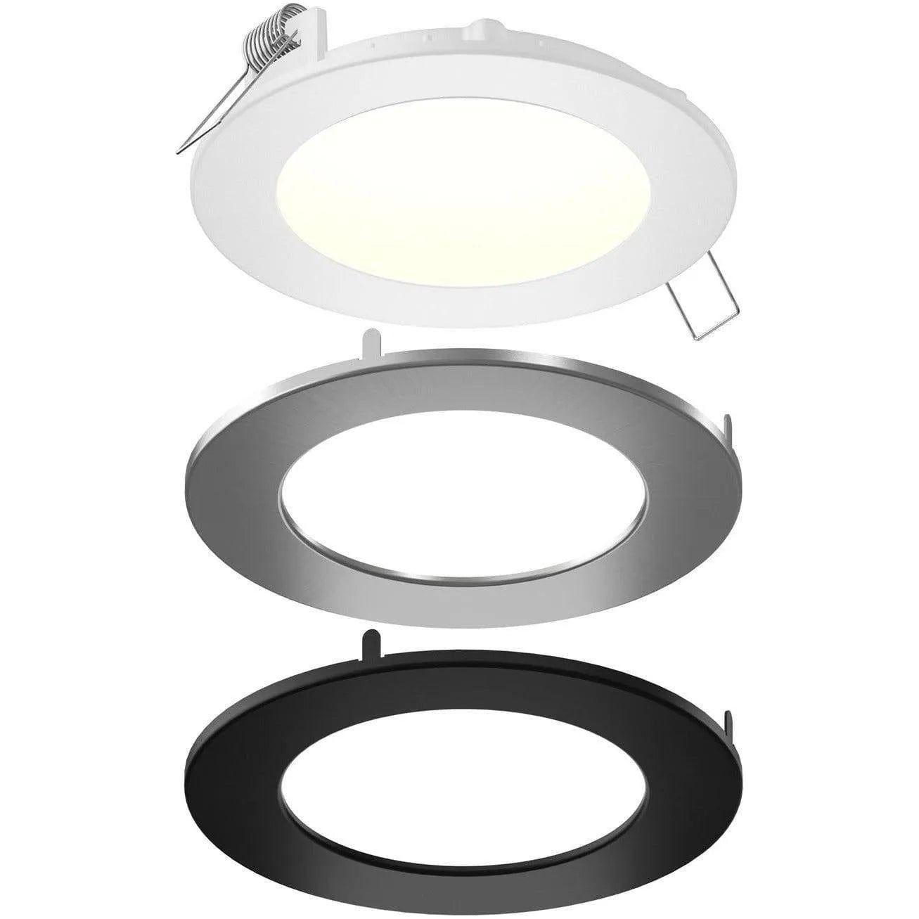 DALS Lighting - 6" Round LED Panel Light - SPN6-CC-3T - Canada Light Shop