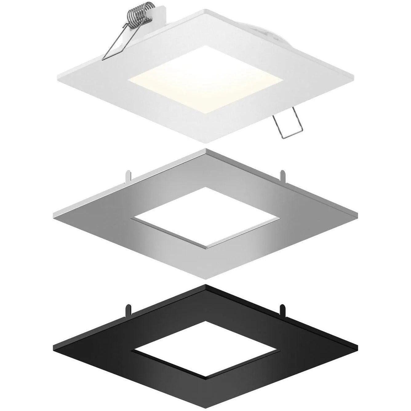 DALS Lighting - 6" Square LED Panel Light - SPN6SQ-CC-3T - Canada Light Shop