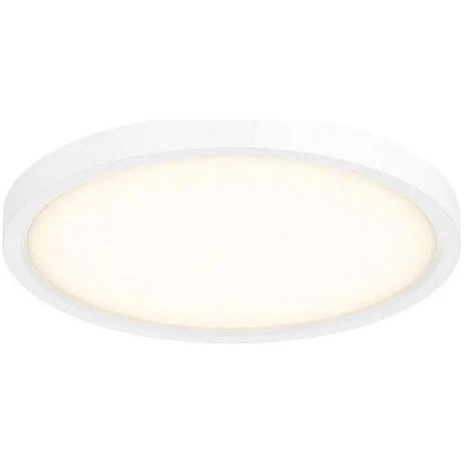 DALS Lighting - 720X Round Flushmount - 7207-WH - Canada Light Shop
