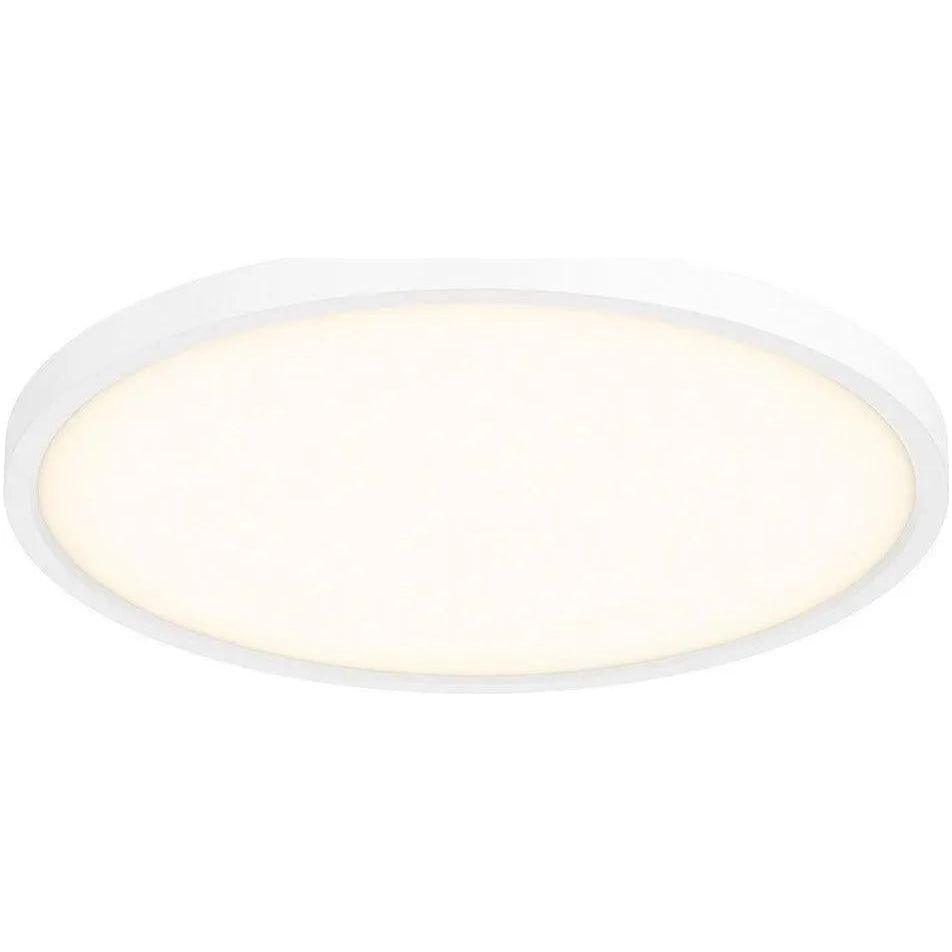 DALS Lighting - 720X Round Flushmount - 7209-WH - Canada Light Shop
