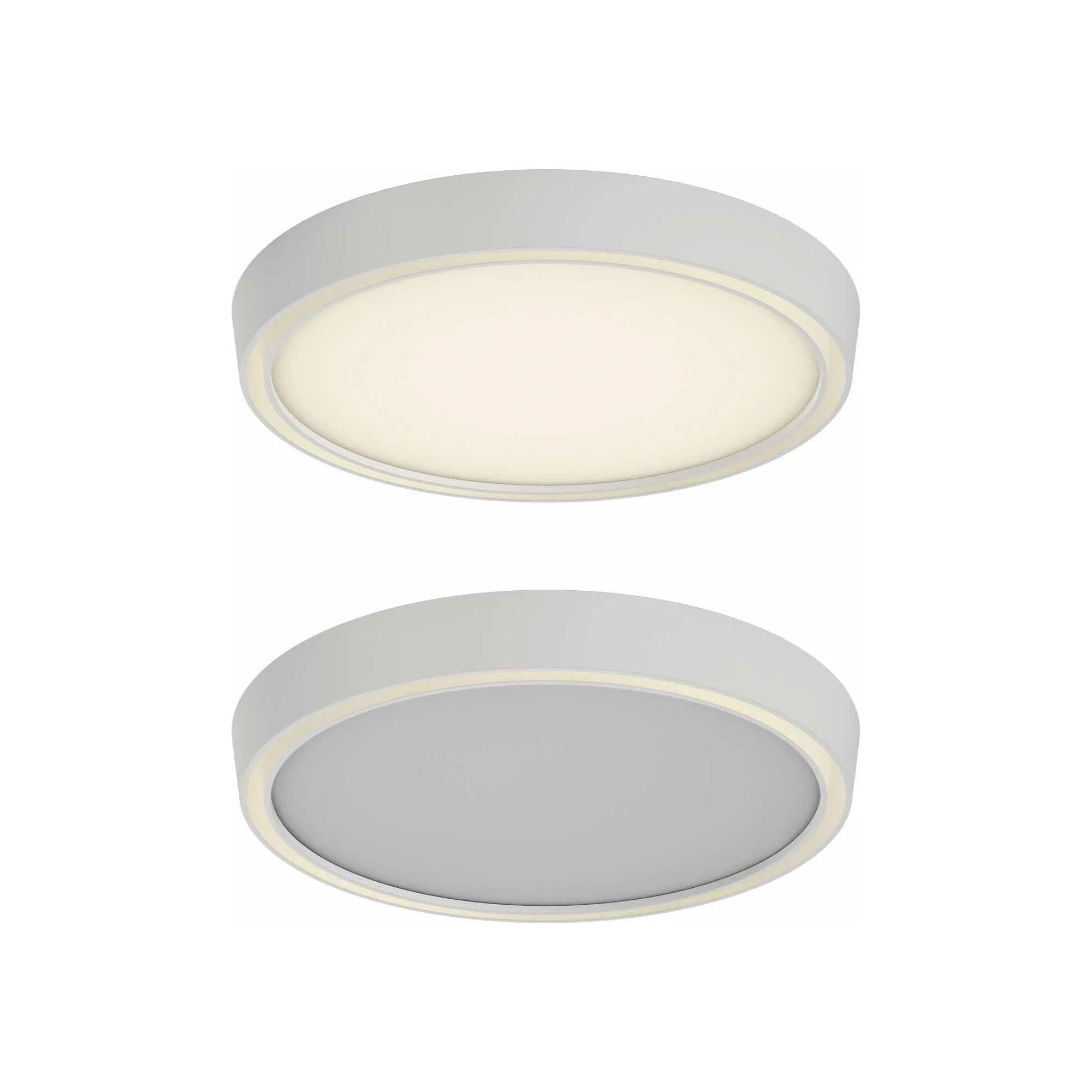 DALS Lighting - Bloom Flushmount - CFR12-3K-WH - Canada Light Shop