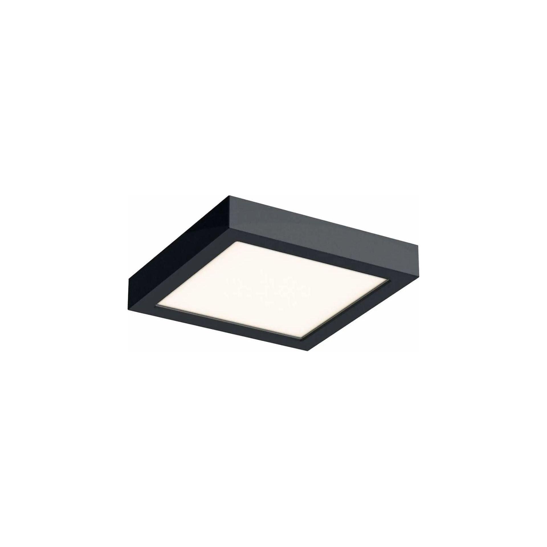 DALS Lighting - CFLED Square LED Flushmount - CFLEDSQ06-CC-BK - Canada Light Shop