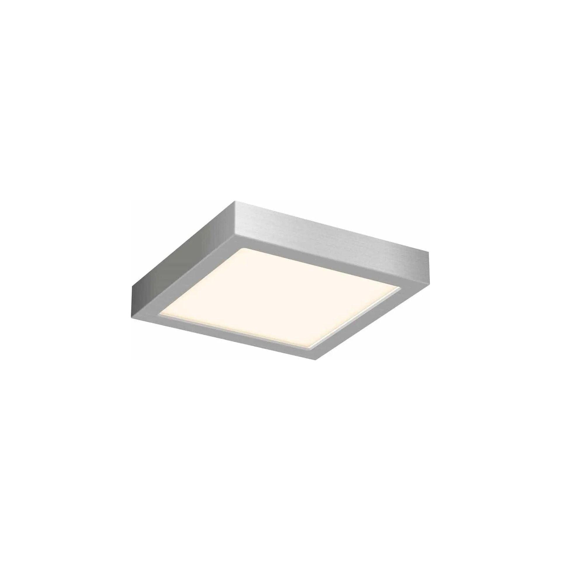 DALS Lighting - CFLED Square LED Flushmount - CFLEDSQ06-CC-SN - Canada Light Shop