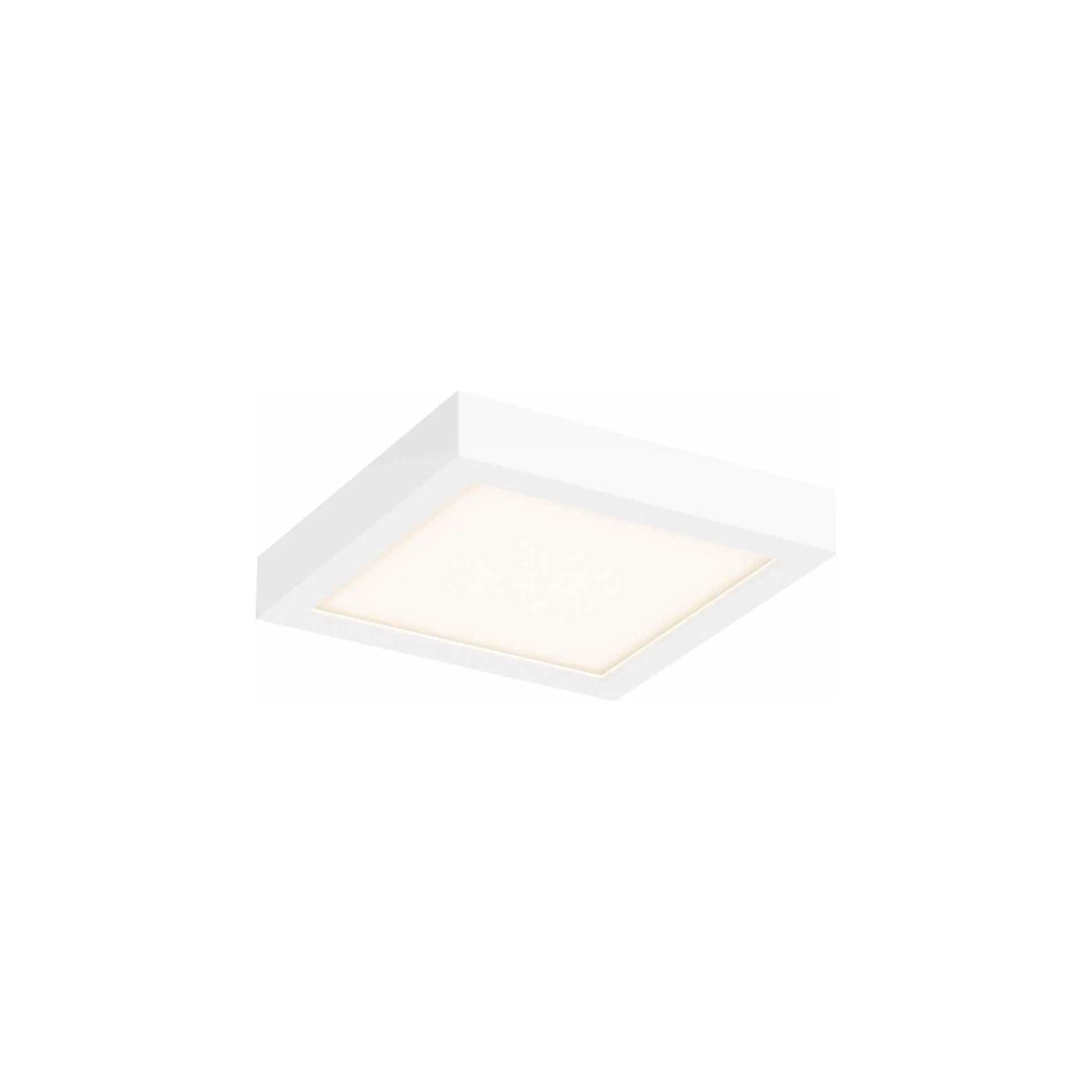 DALS Lighting - CFLED Square LED Flushmount - CFLEDSQ06-CC-WH - Canada Light Shop