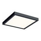 DALS Lighting - CFLED Square LED Flushmount - CFLEDSQ10-CC-BK - Canada Light Shop