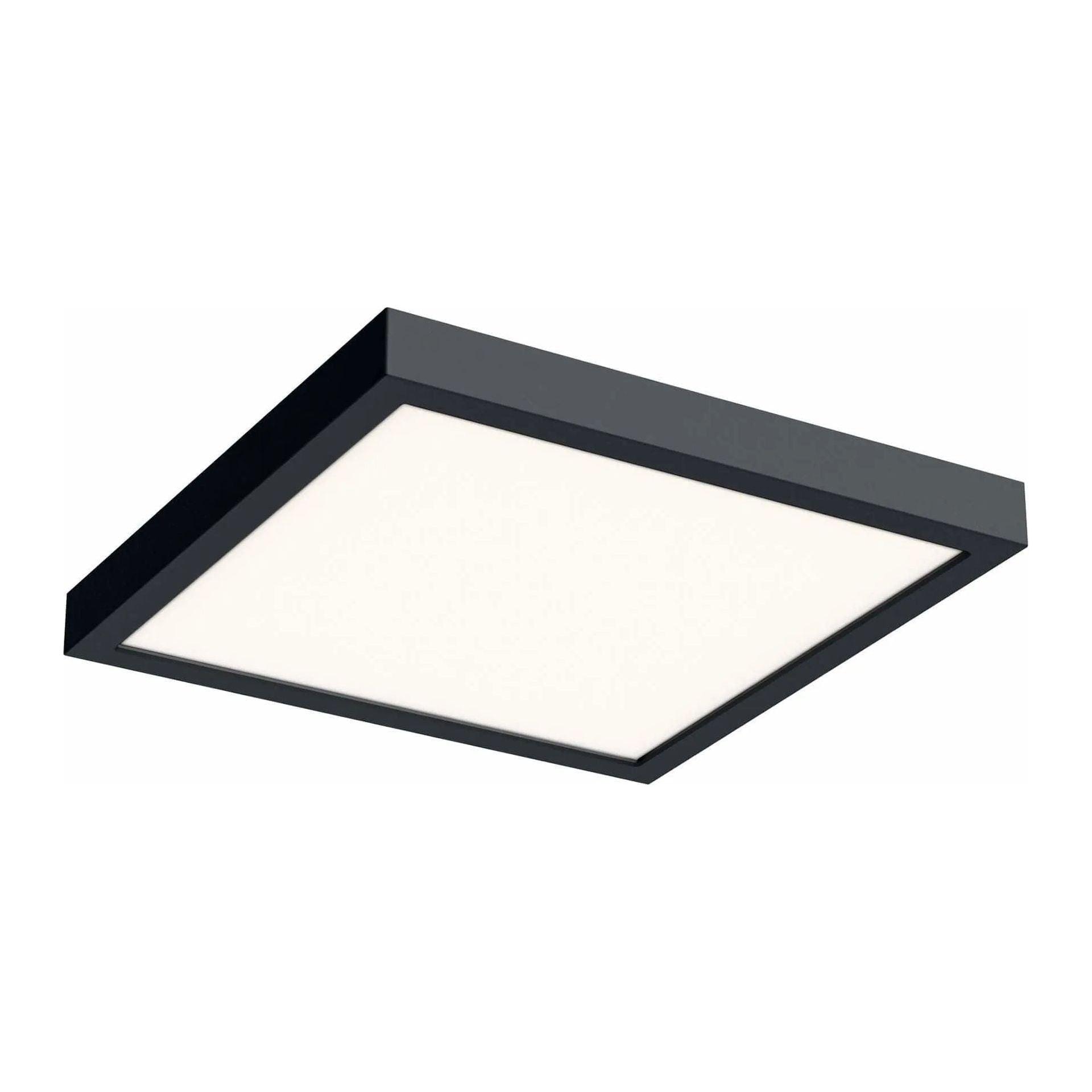DALS Lighting - CFLED Square LED Flushmount - CFLEDSQ10-CC-BK - Canada Light Shop