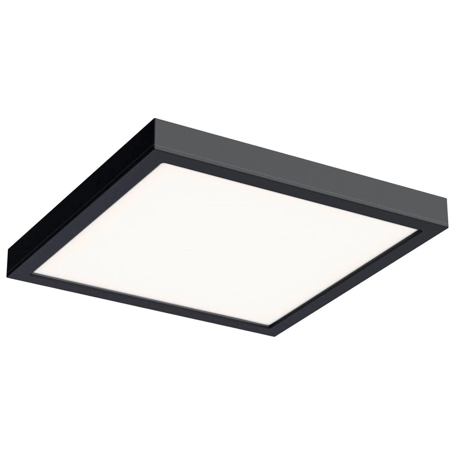 DALS Lighting - CFLED Square LED Flushmount - CFLEDSQ14-CC-BK - Canada Light Shop