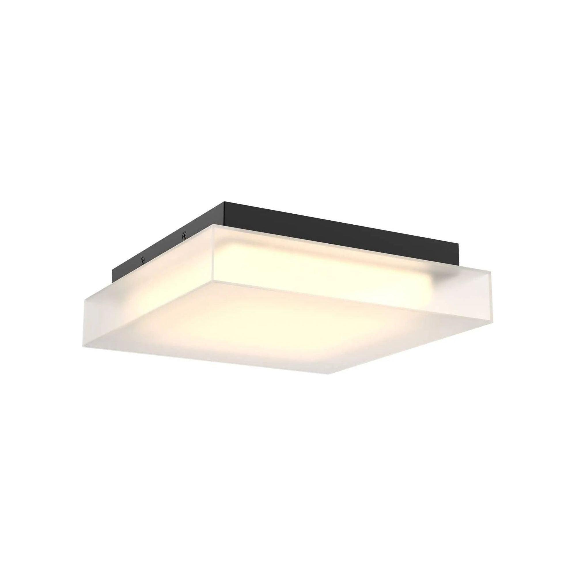 DALS Lighting - FUZ LED Flush Mount - FUZ11-CC-BK - Canada Light Shop