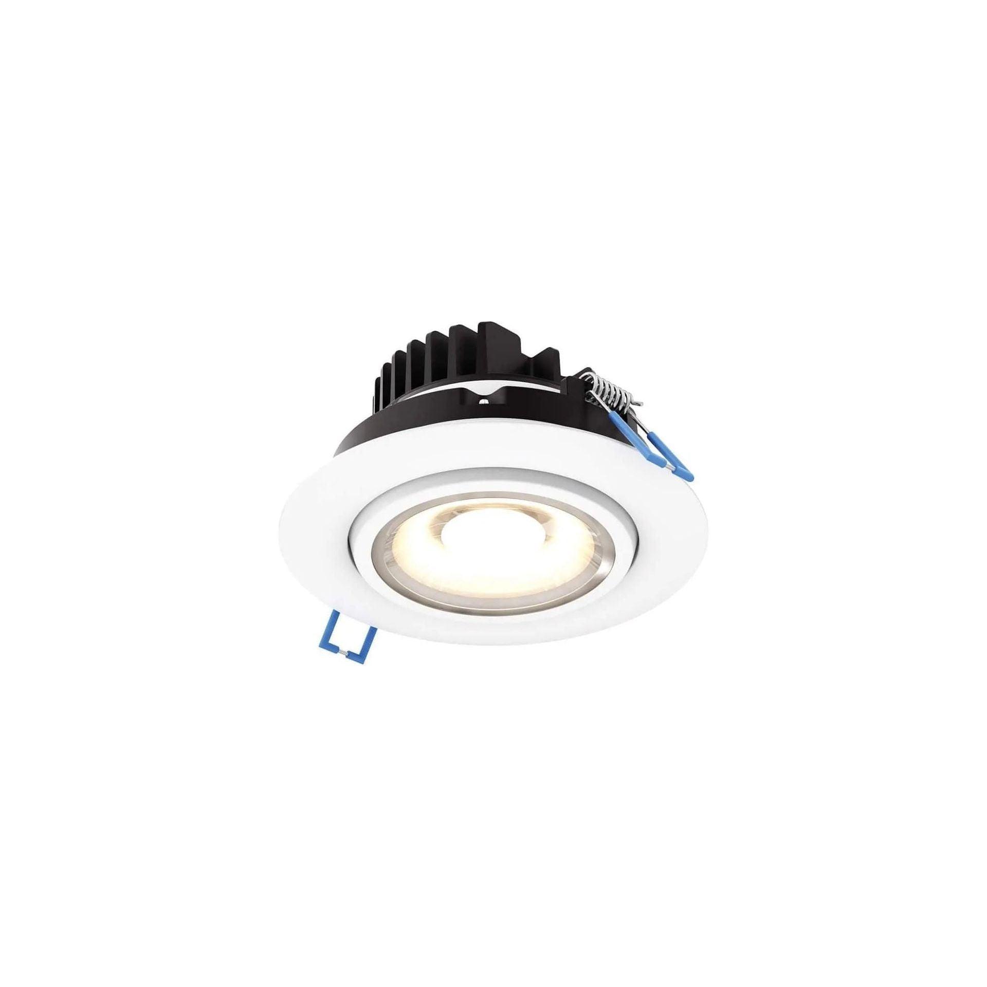 DALS Lighting - GMB 4 Inch Round 5CCT LED Gimbal Light - GMB4-CC-WH - Canada Light Shop