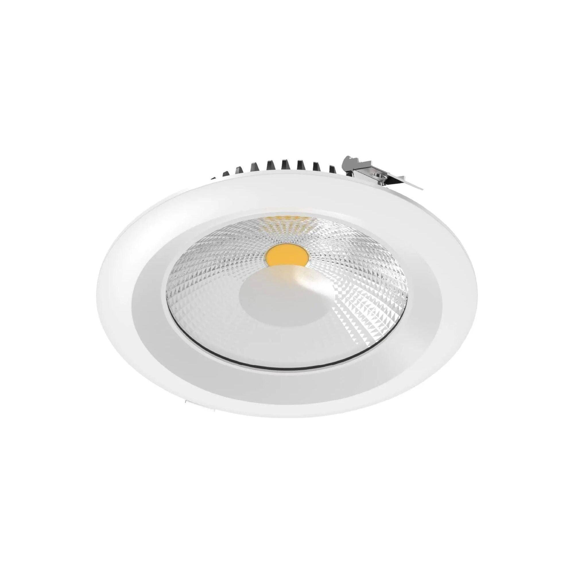DALS Lighting - HPD 8 Inch High Powered LED Commercial Down Light - HPD8-CC-V-WH - Canada Light Shop
