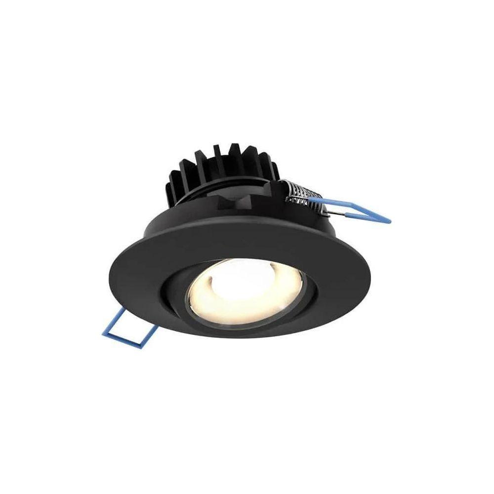 DALS Lighting - LEDDOWNG 3 Inch Round 5CCT LED Gimbal Light - LEDDOWNG3-CC-BK - Canada Light Shop