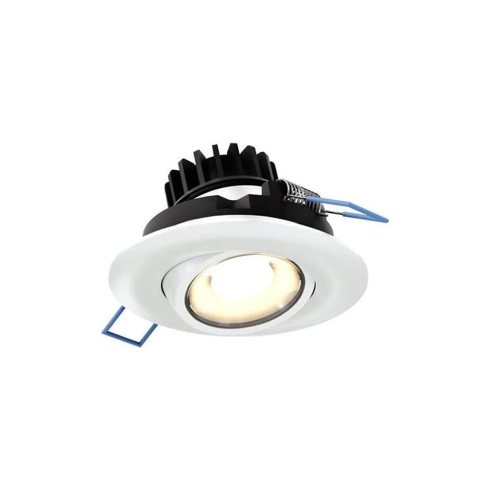 DALS Lighting - LEDDOWNG 3 Inch Round 5CCT LED Gimbal Light - LEDDOWNG3-CC-WH - Canada Light Shop