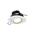 DALS Lighting - LEDDOWNG 3 Inch Round 5CCT LED Gimbal Light - LEDDOWNG3-CC-WH - Canada Light Shop